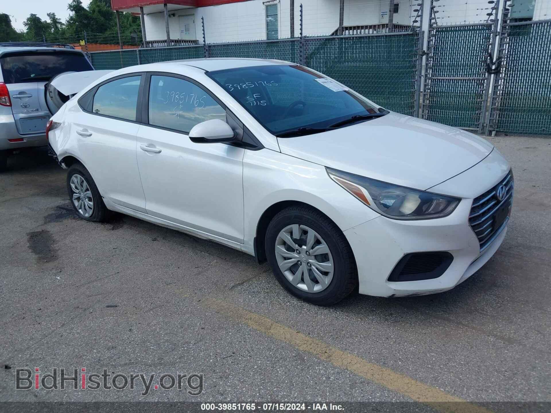 Photo 3KPC24A36KE055702 - HYUNDAI ACCENT 2019