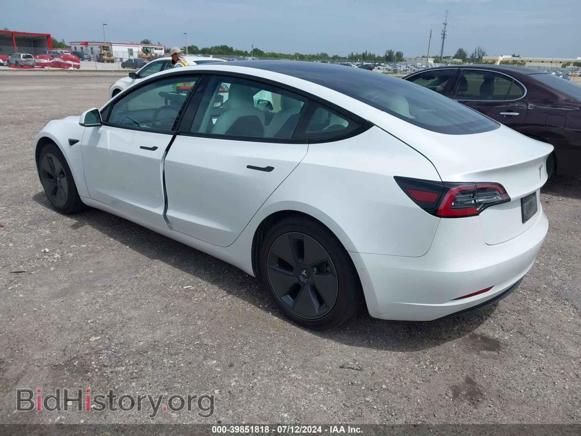 2021 TESLA MODEL 3 - VIN: 5YJ3E1EA2MF857403 - Фото 3
