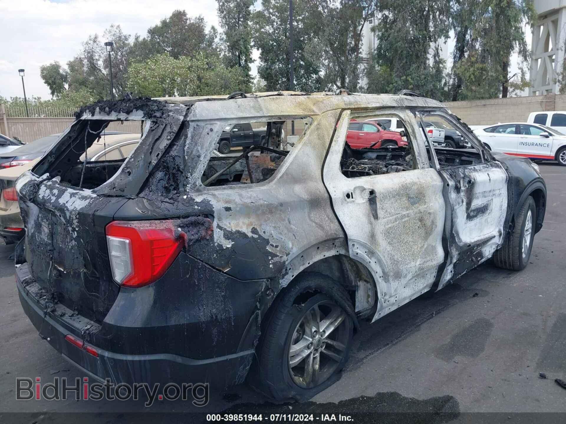 2020 FORD EXPLORER - VIN: 1FMSK7DH7LGD17440 - Фото 4