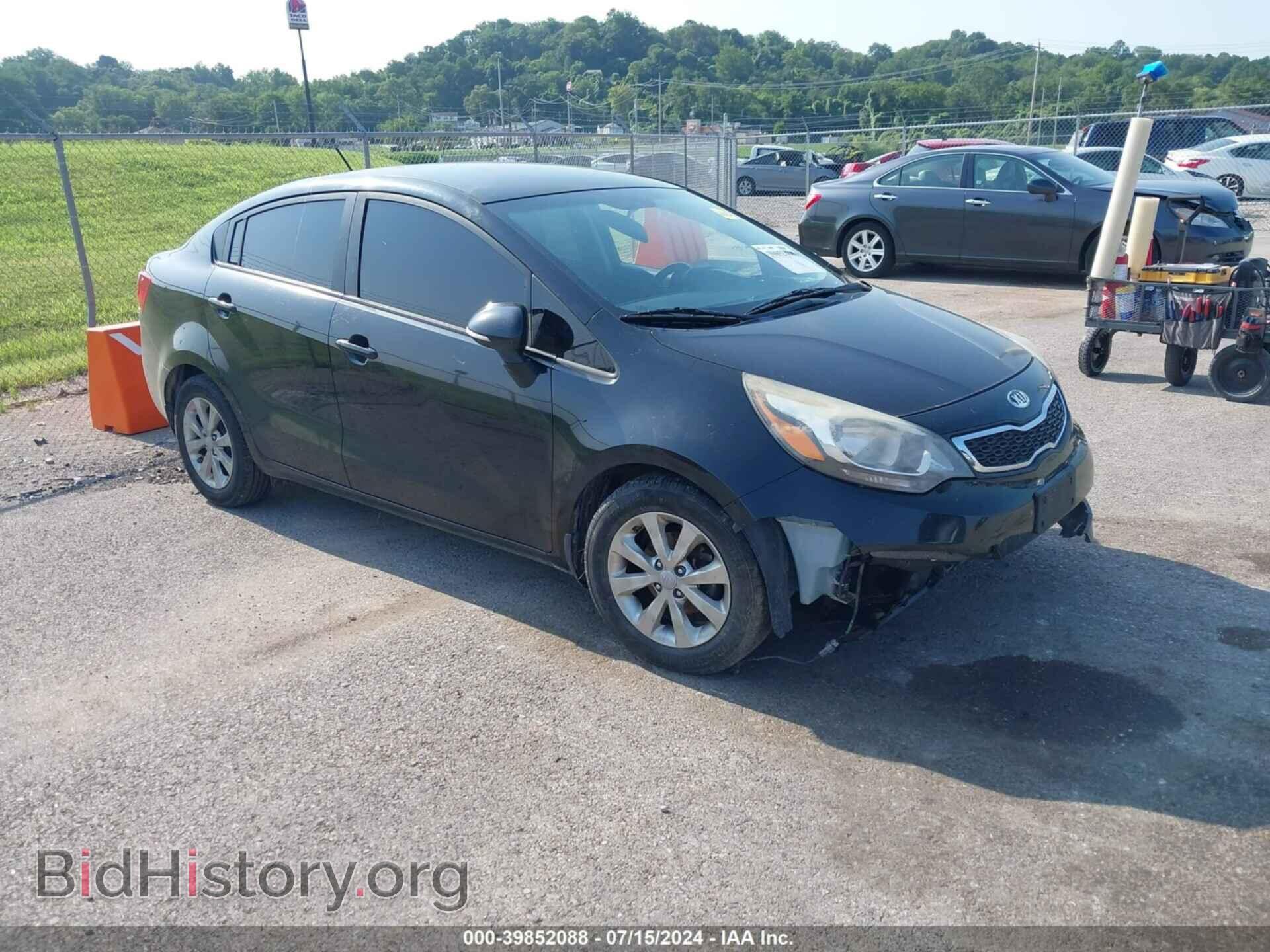 Фотография KNADN4A34F6451308 - KIA RIO 2015
