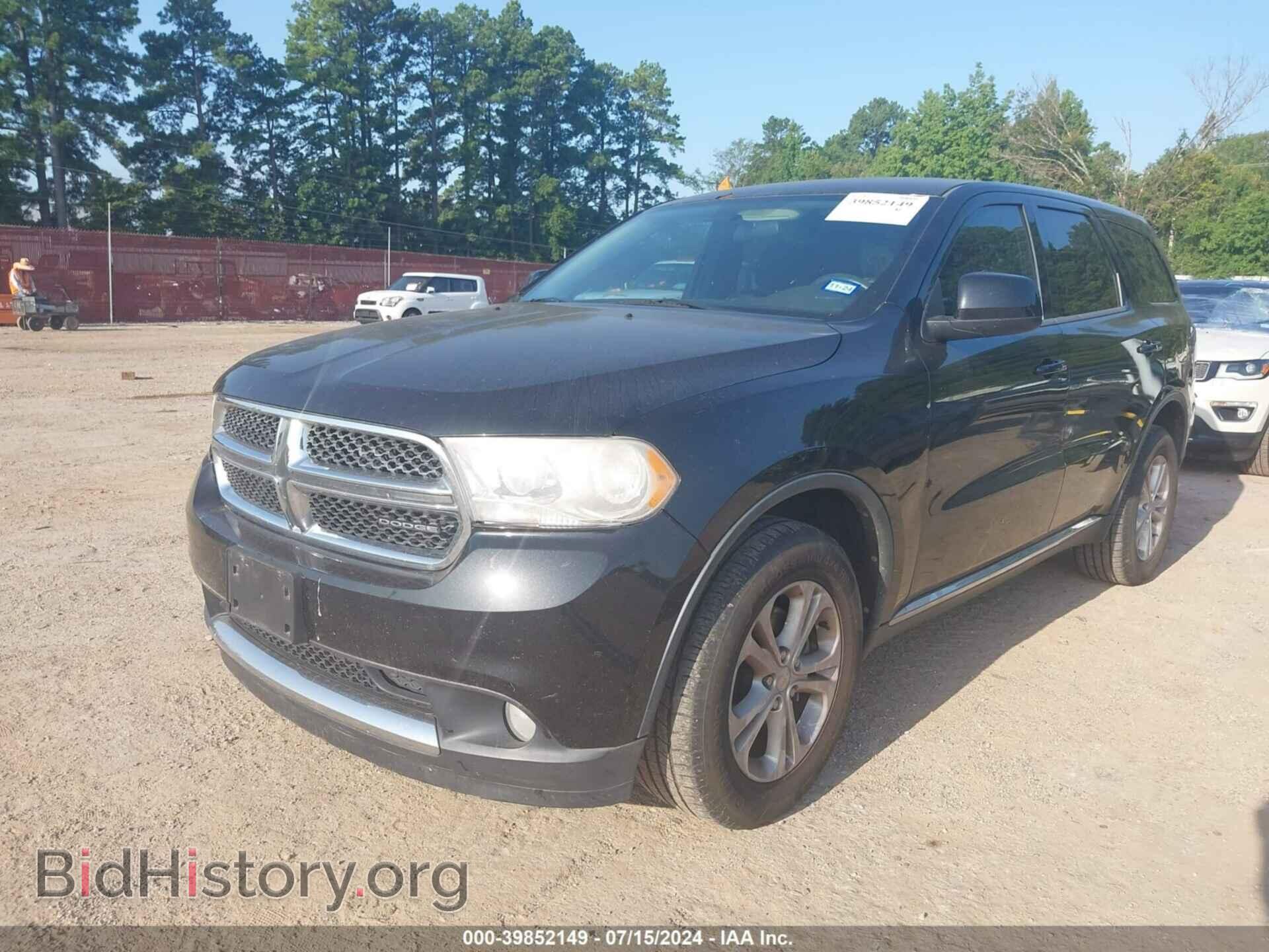 2012 DODGE DURANGO - VIN: 1C4RDJAG1CC253568 - Фото 2