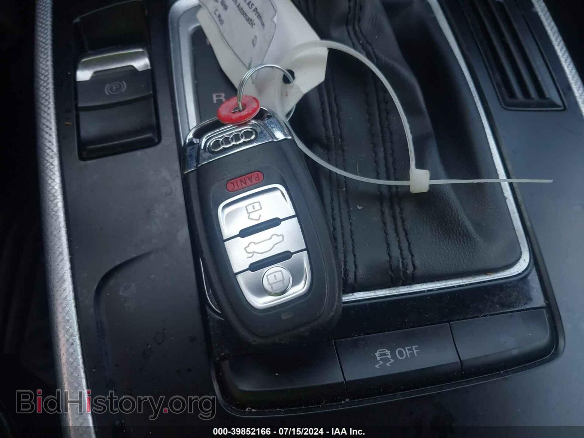 2013 AUDI A5 - VIN: WAUCFAFH8DN000817 - Фото 11