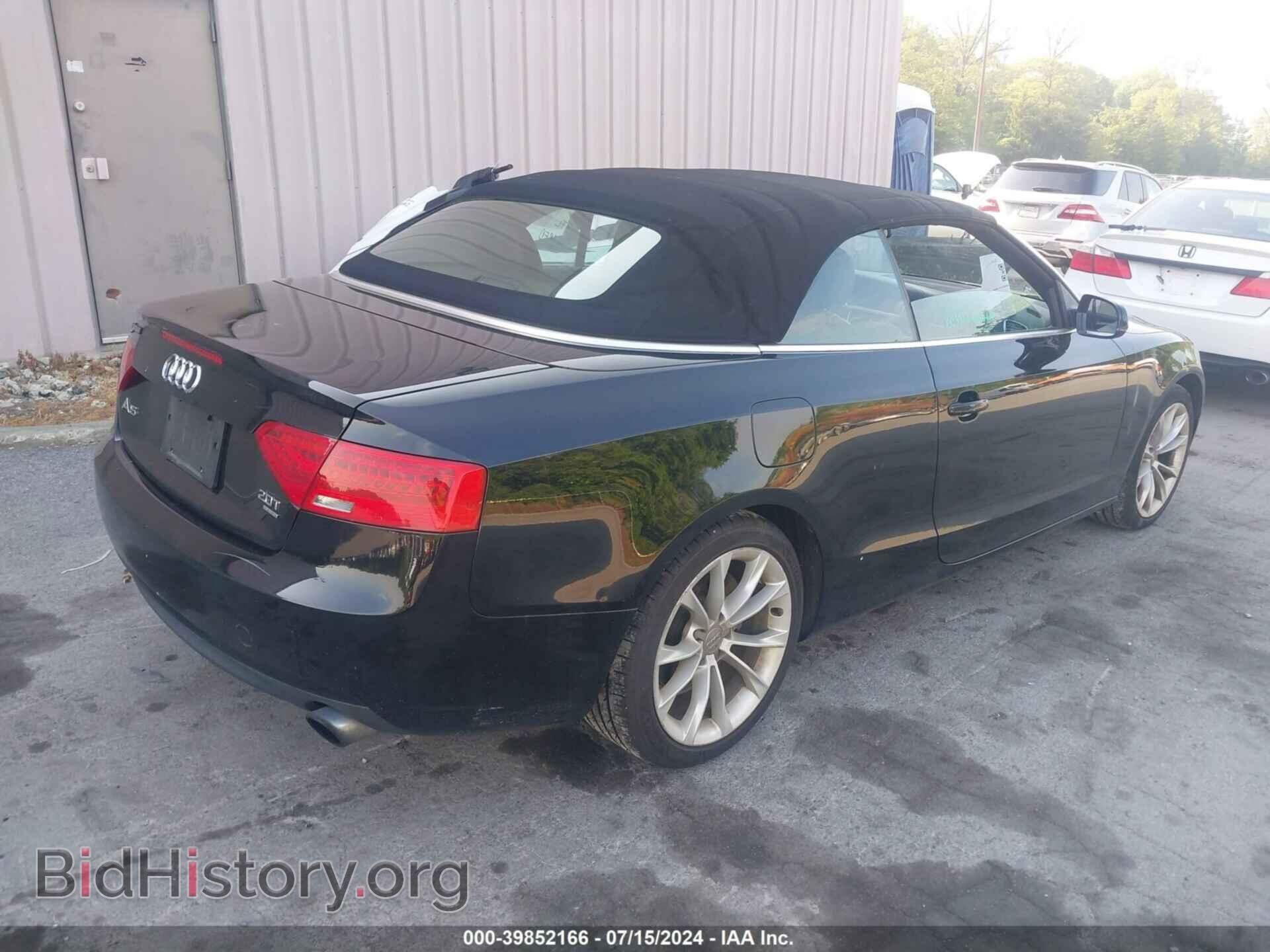 2013 AUDI A5 - VIN: WAUCFAFH8DN000817 - Фото 4