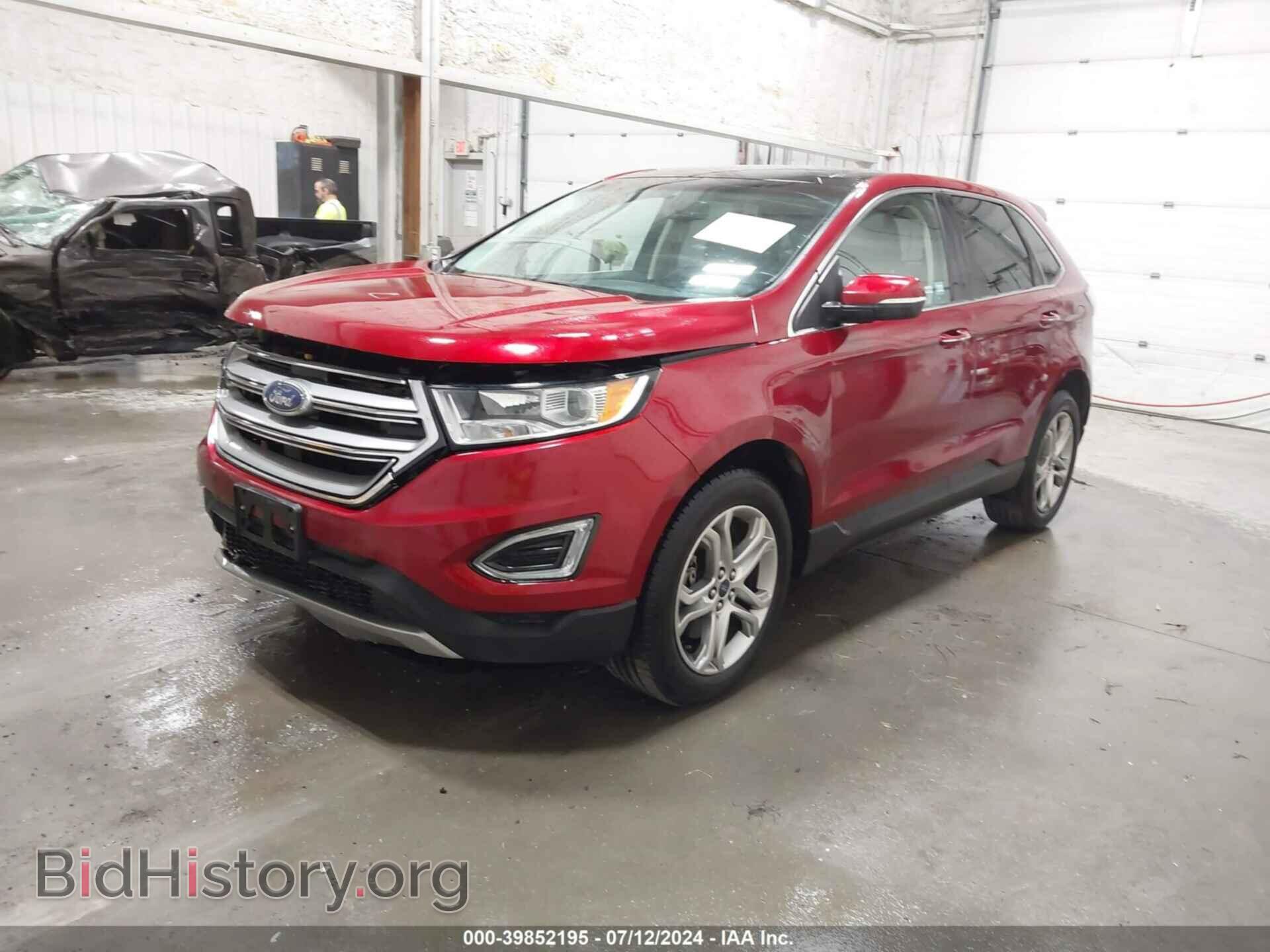 2017 FORD EDGE - VIN: 2FMPK4K91HBB57523 - Фото 2