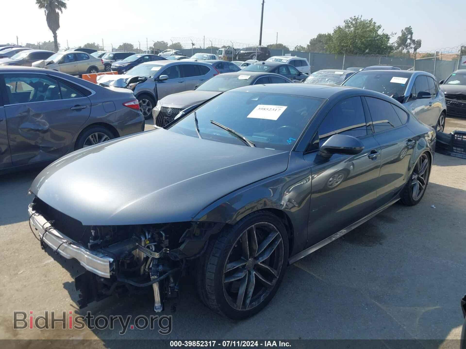 2016 AUDI S7 - VIN: WAUW2BFCXGN017853 - Фото 2