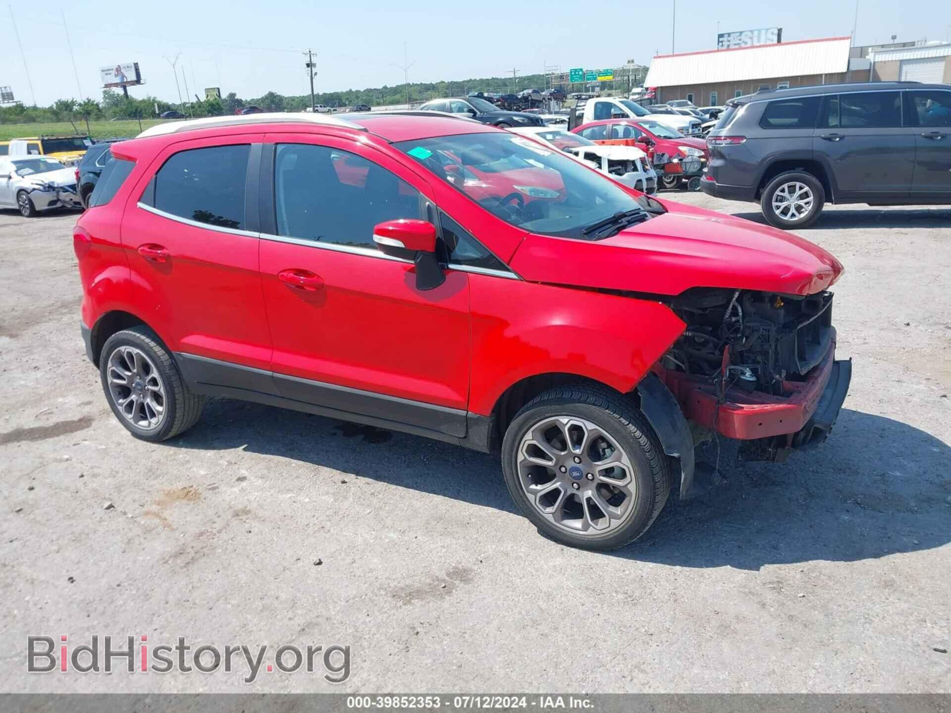 Photo MAJ6S3KL5LC363609 - FORD ECOSPORT 2020