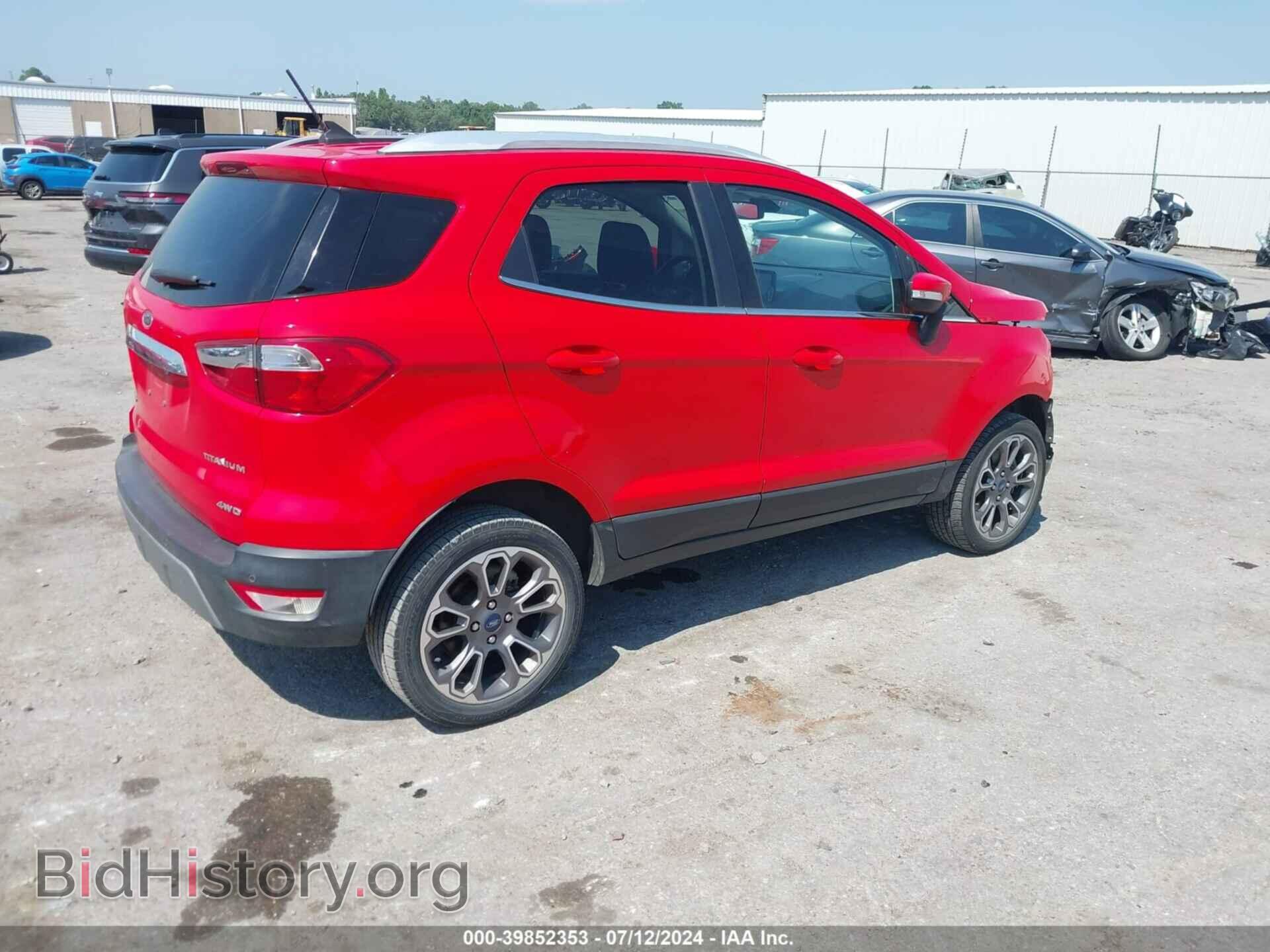 2020 FORD ECOSPORT - VIN: MAJ6S3KL5LC363609 - Фото 4
