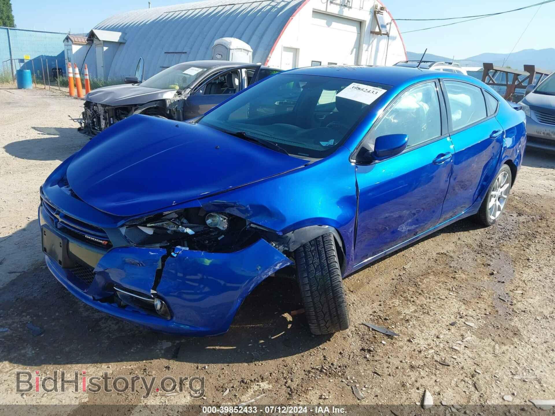 2013 DODGE DART - VIN: 1C3CDFBH2DD176493 - Фото 2