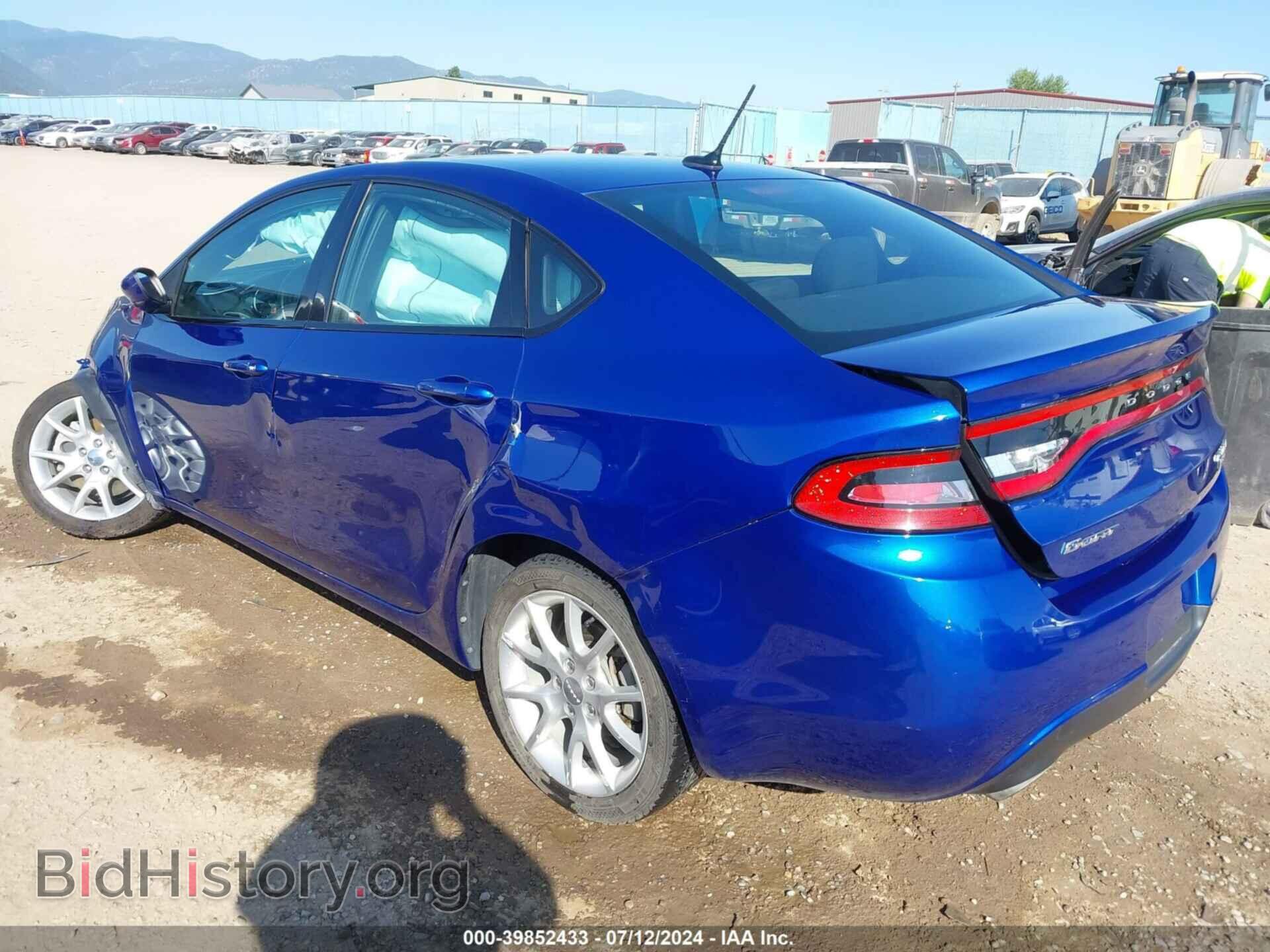2013 DODGE DART - VIN: 1C3CDFBH2DD176493 - Фото 3