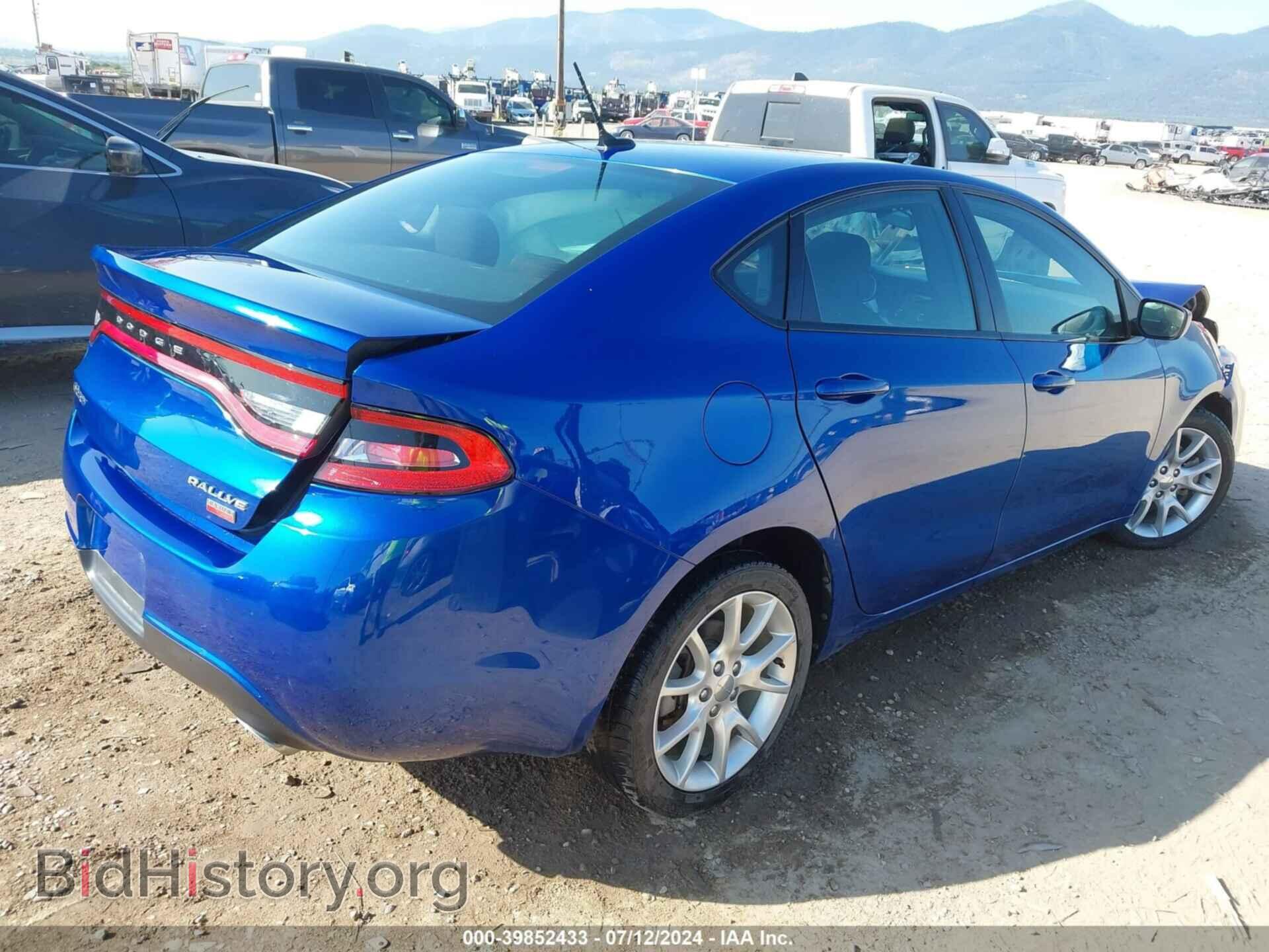 2013 DODGE DART - VIN: 1C3CDFBH2DD176493 - Фото 4
