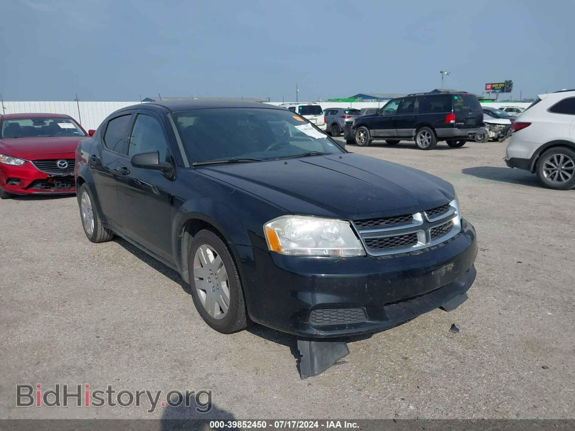 Photo 1C3CDZAB4EN235215 - DODGE AVENGER 2014