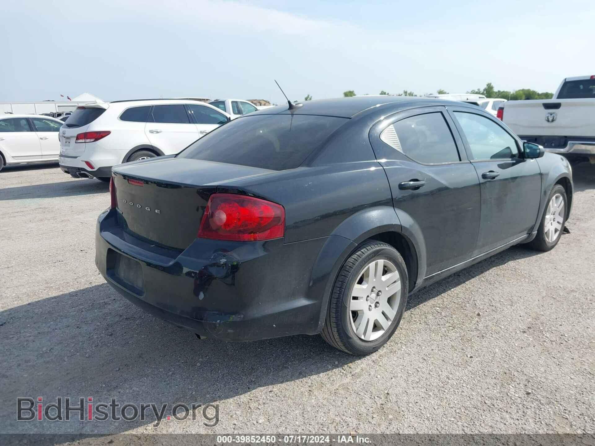 2014 DODGE AVENGER - VIN: 1C3CDZAB4EN235215 - Фото 4