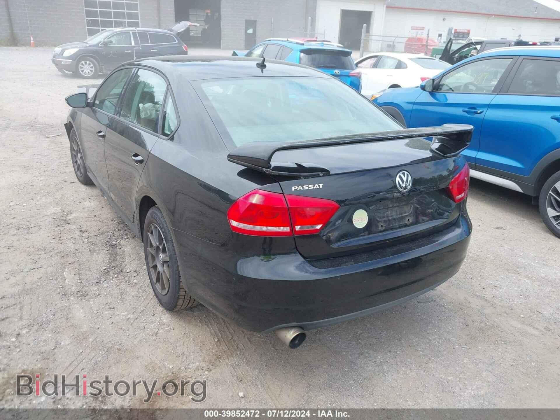 2012 VOLKSWAGEN PASSAT - VIN: 1VWAP7A35CC084494 - Фото 3