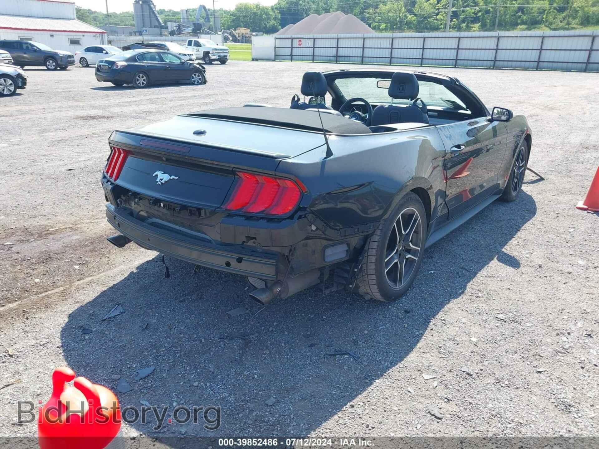 2018 FORD MUSTANG - VIN: 1FATP8UHXJ5111088 - Фото 4