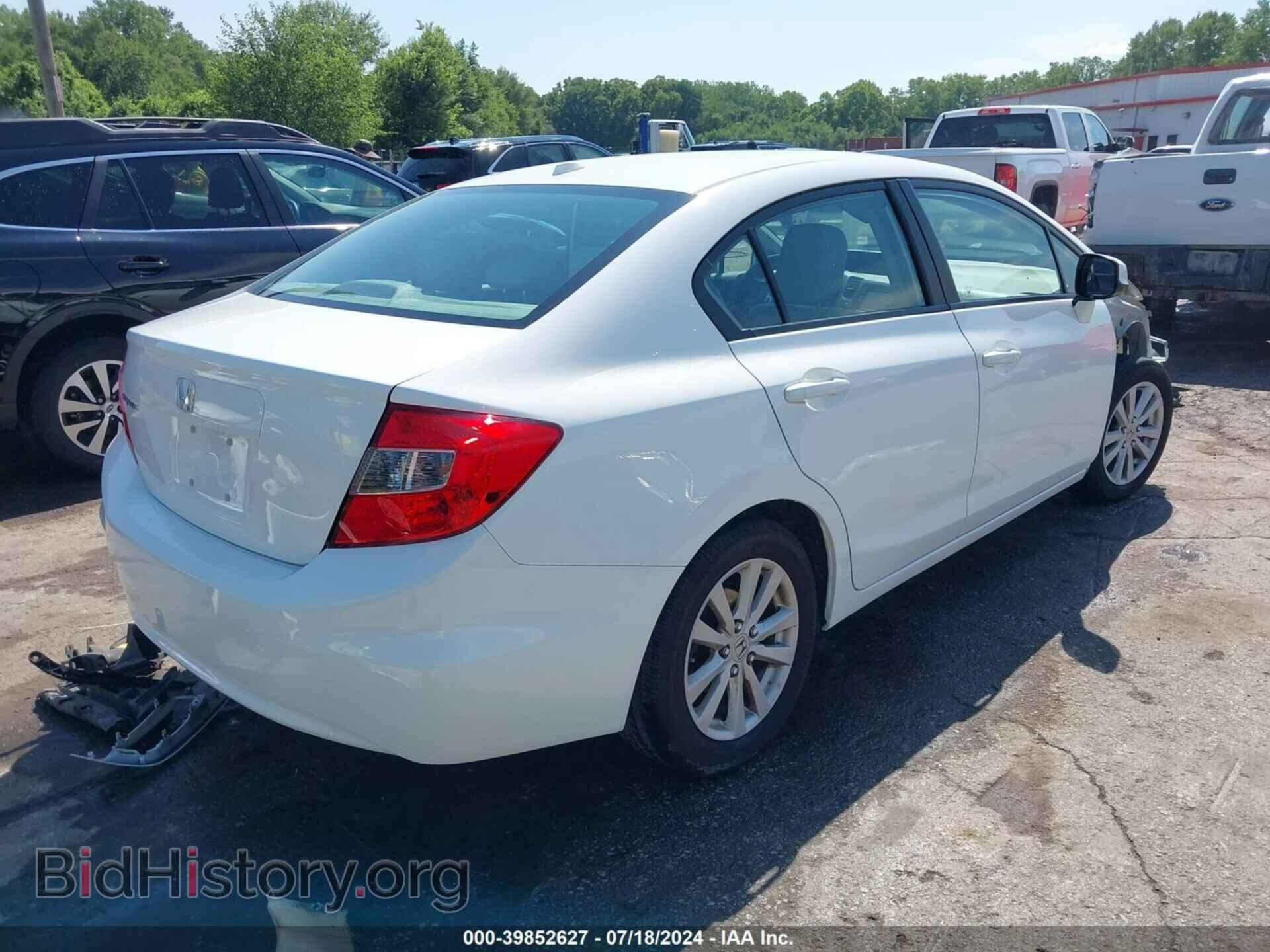 2012 HONDA CIVIC - VIN: 19XFB2F93CE056855 - Фото 4