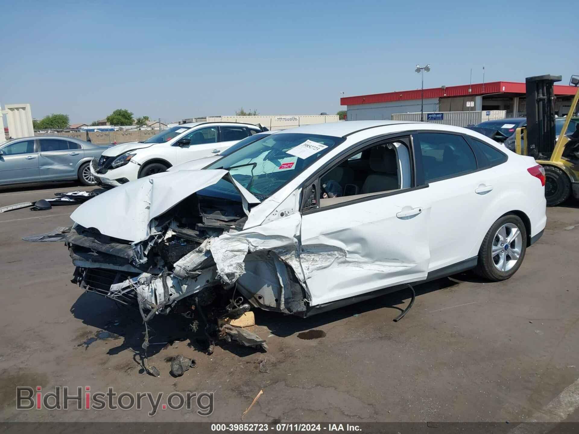 2013 FORD FOCUS - VIN: 1FADP3F20DL382354 - Фото 2