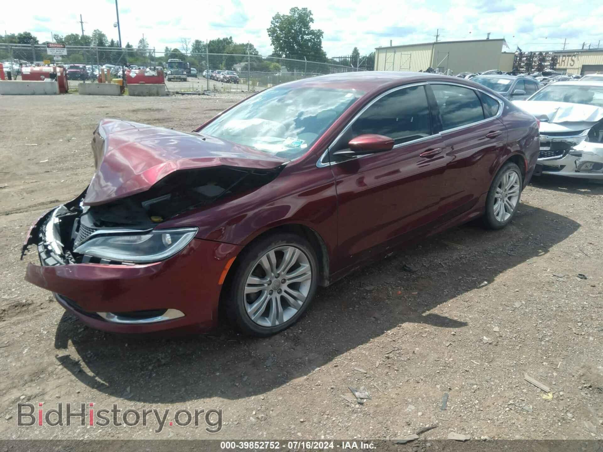 2015 CHRYSLER 200 - VIN: 1C3CCCABXFN605620 - Фото 2