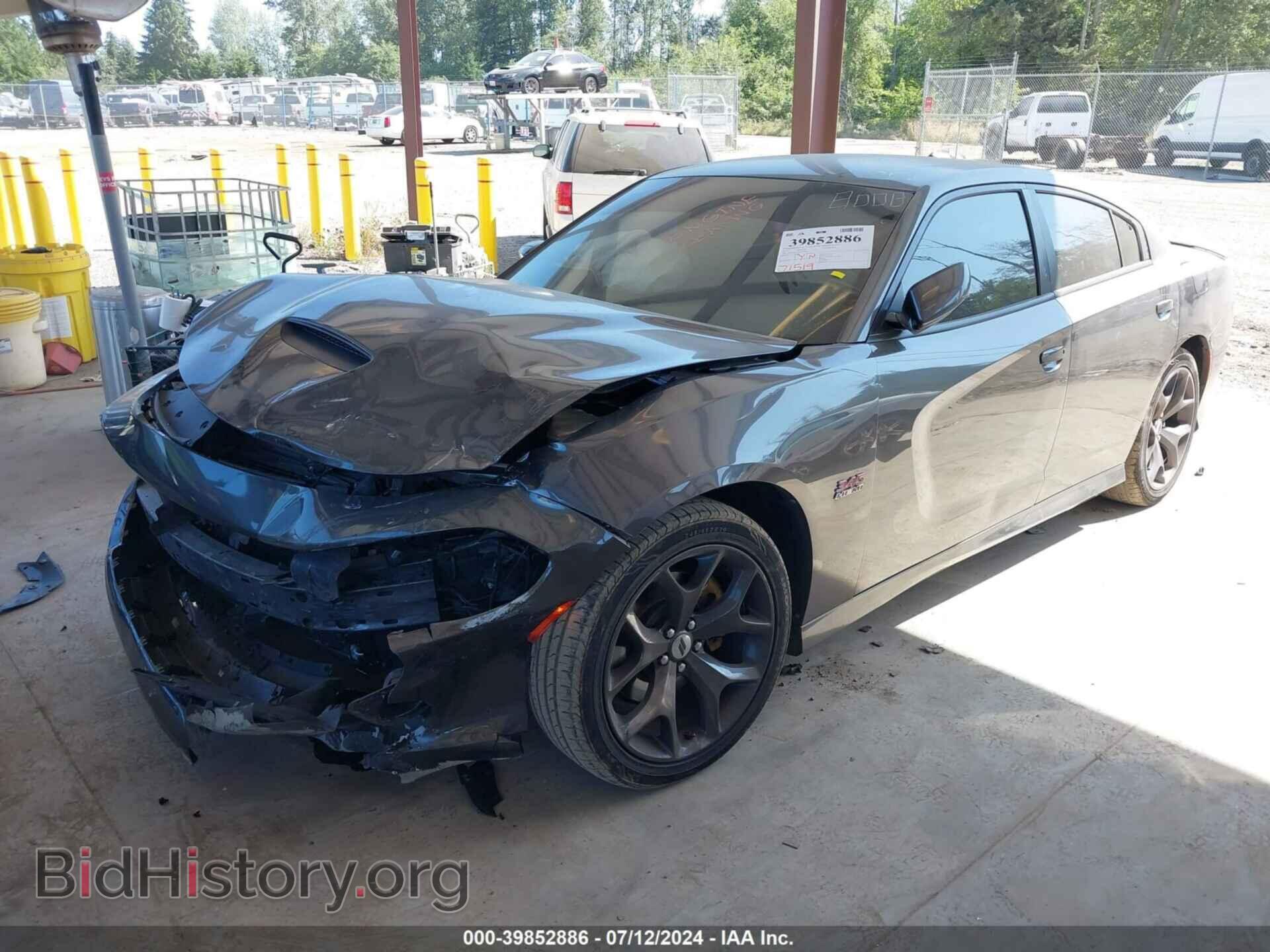 2019 DODGE CHARGER - VIN: 2C3CDXCT7KH738008 - Фото 2