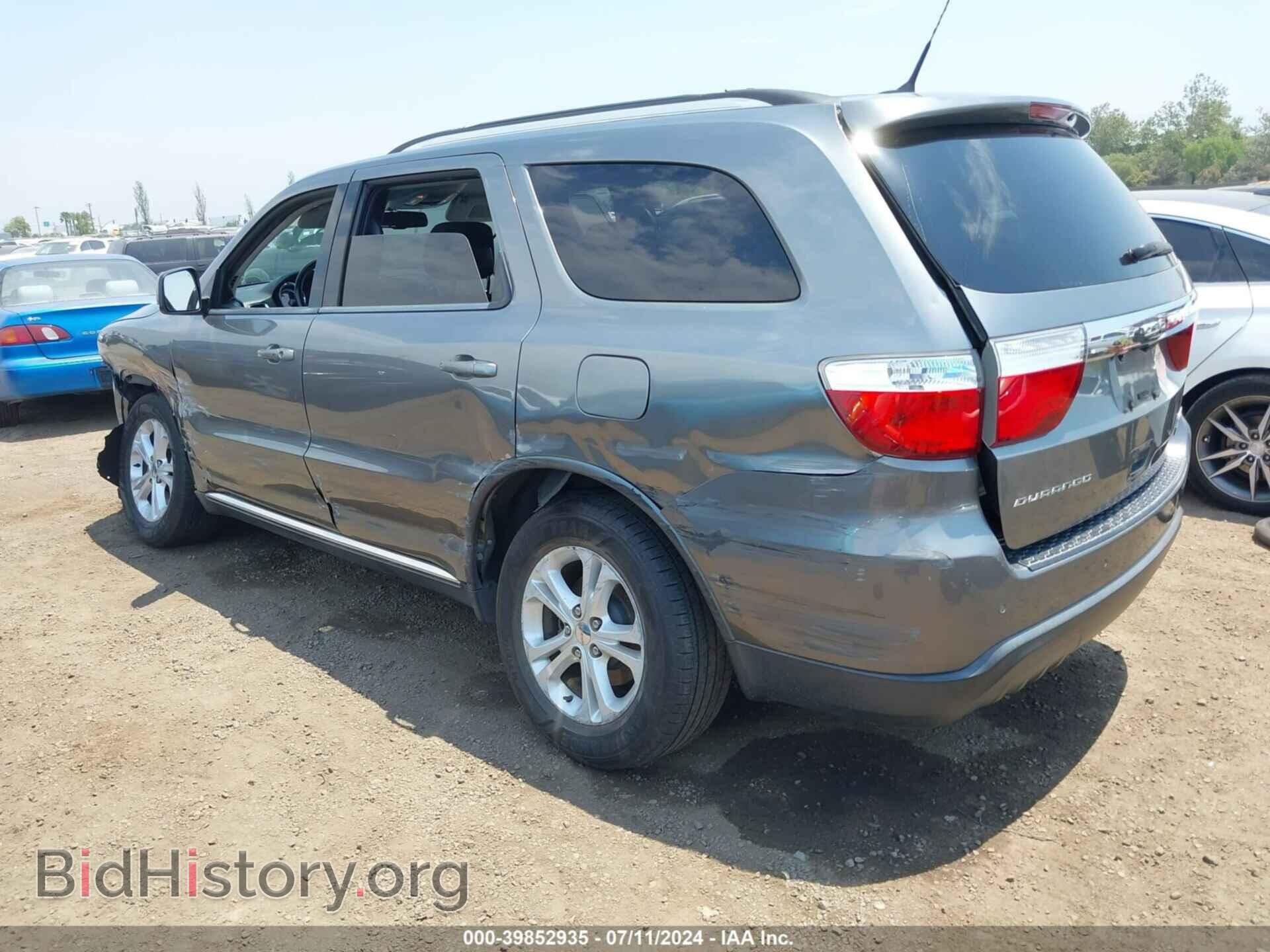 2012 DODGE DURANGO - VIN: 1C4RDHDG7CC158534 - Фото 3