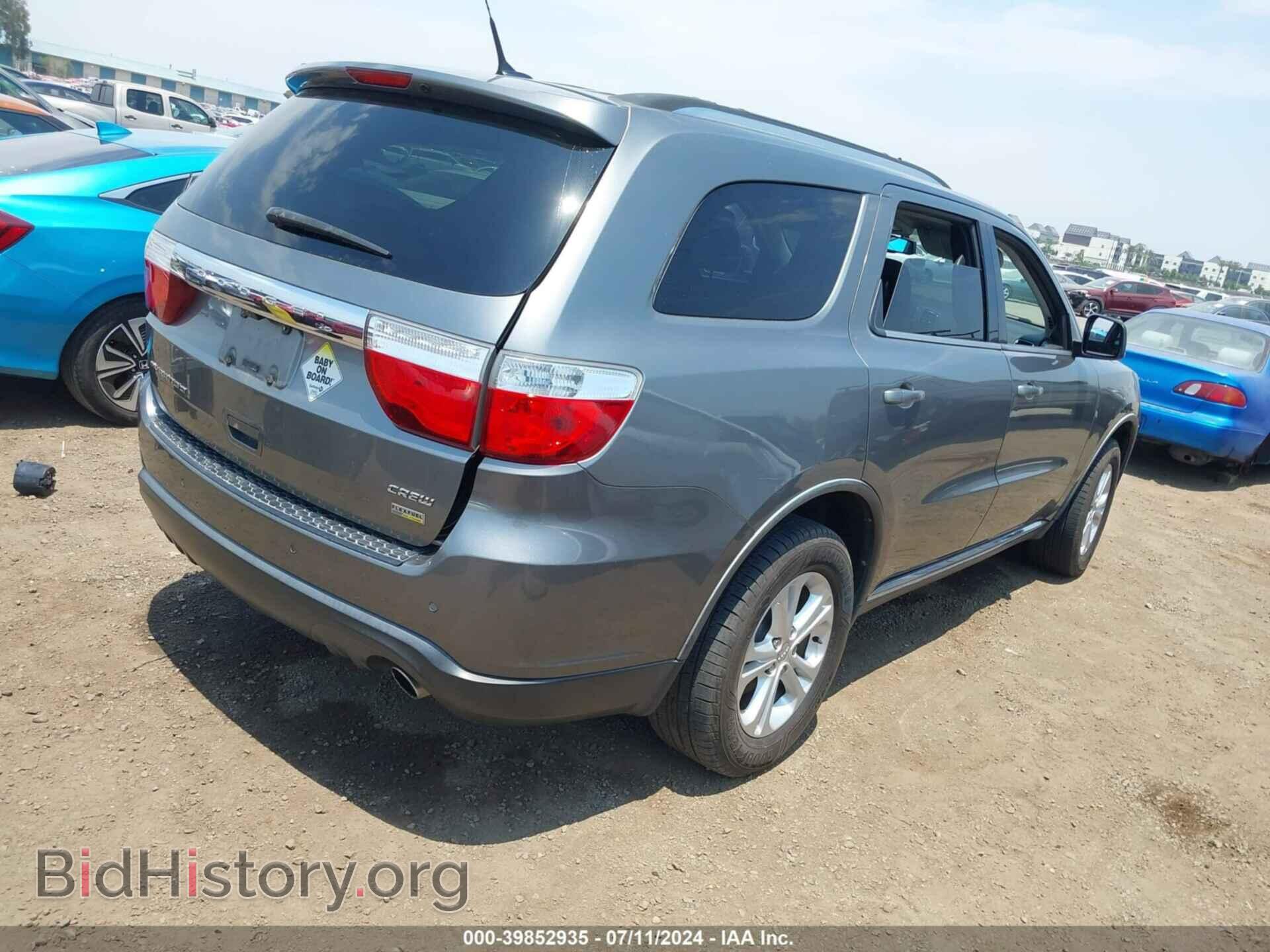 2012 DODGE DURANGO - VIN: 1C4RDHDG7CC158534 - Фото 4
