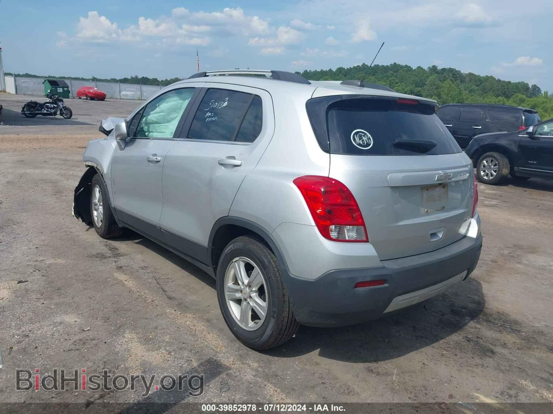 2015 CHEVROLET TRAX - VIN: KL7CJLSBXFB067192 - Фото 3