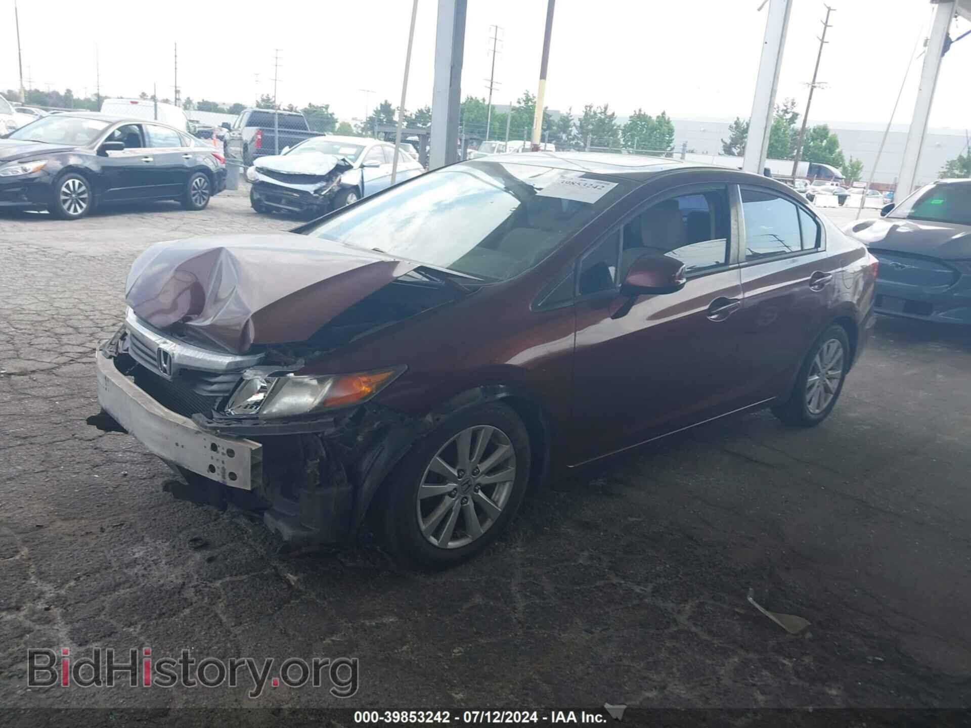 2012 HONDA CIVIC - VIN: JHMFB2F85CS001410 - Фото 2
