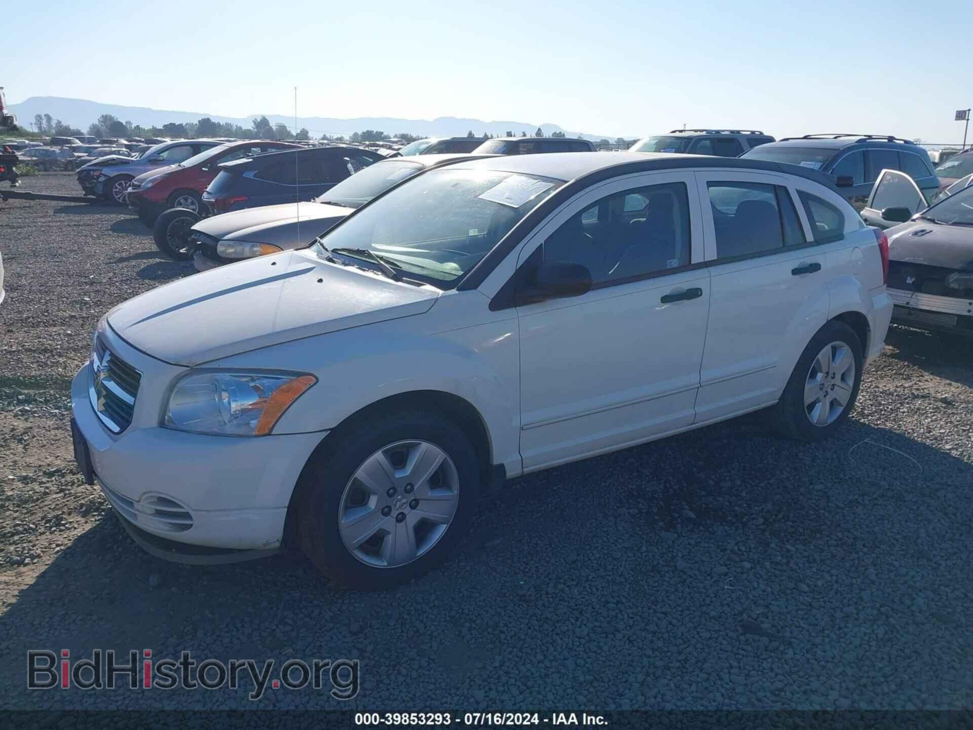 2007 DODGE CALIBER - VIN: 1B3HB48B77D593869 - Фото 2