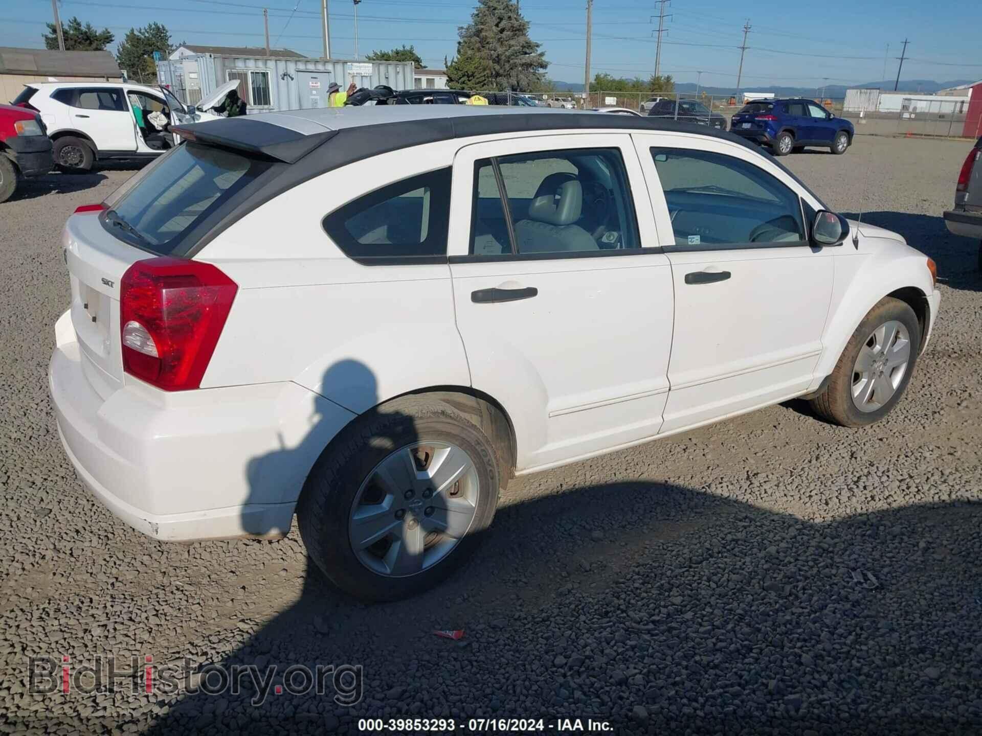 2007 DODGE CALIBER - VIN: 1B3HB48B77D593869 - Фото 4