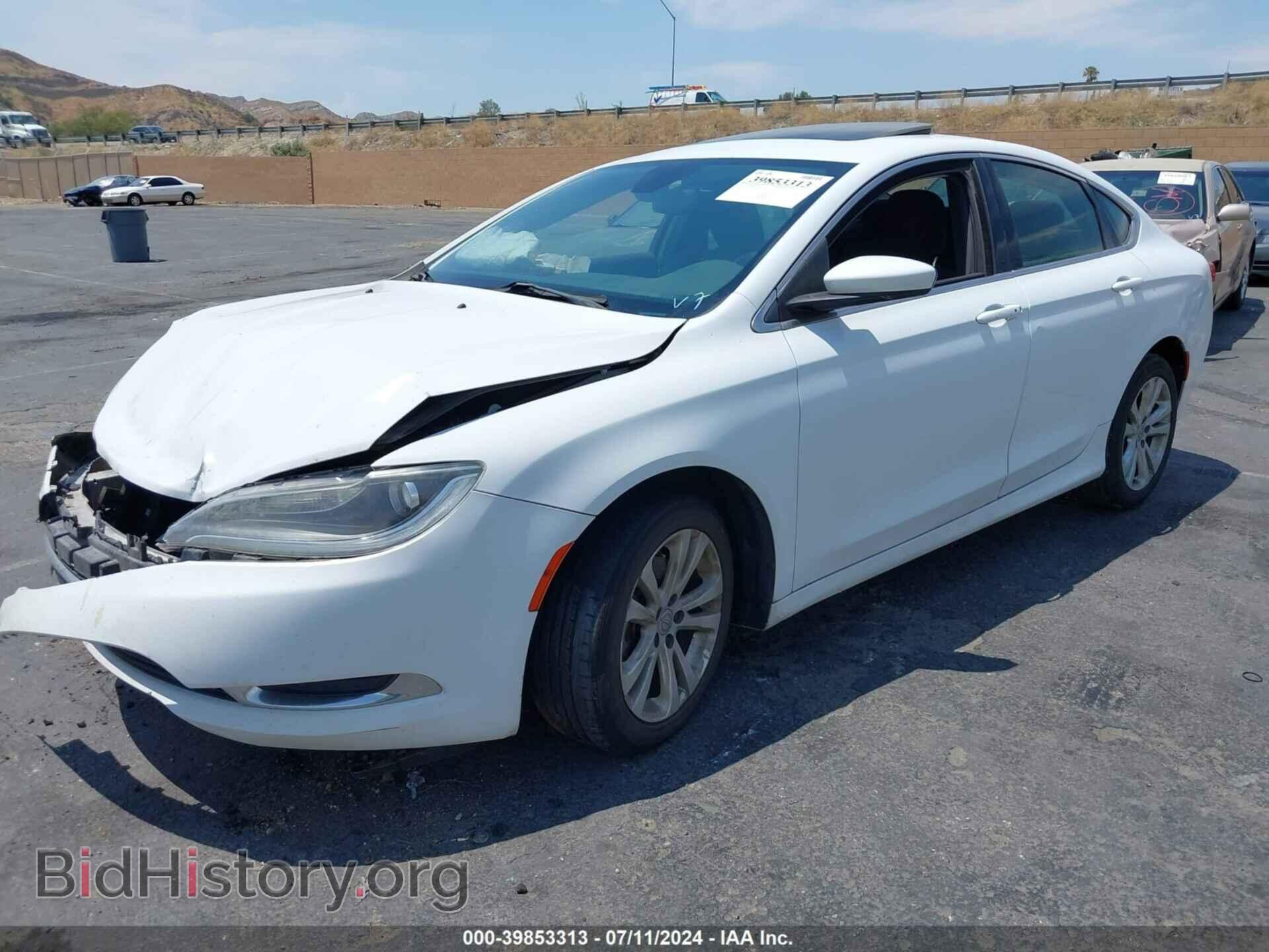 2015 CHRYSLER 200 - VIN: 1C3CCCAB7FN626635 - Фото 2