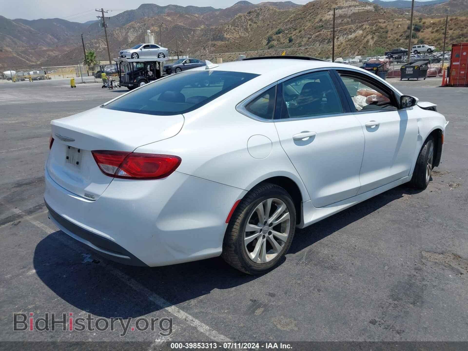 2015 CHRYSLER 200 - VIN: 1C3CCCAB7FN626635 - Фото 4