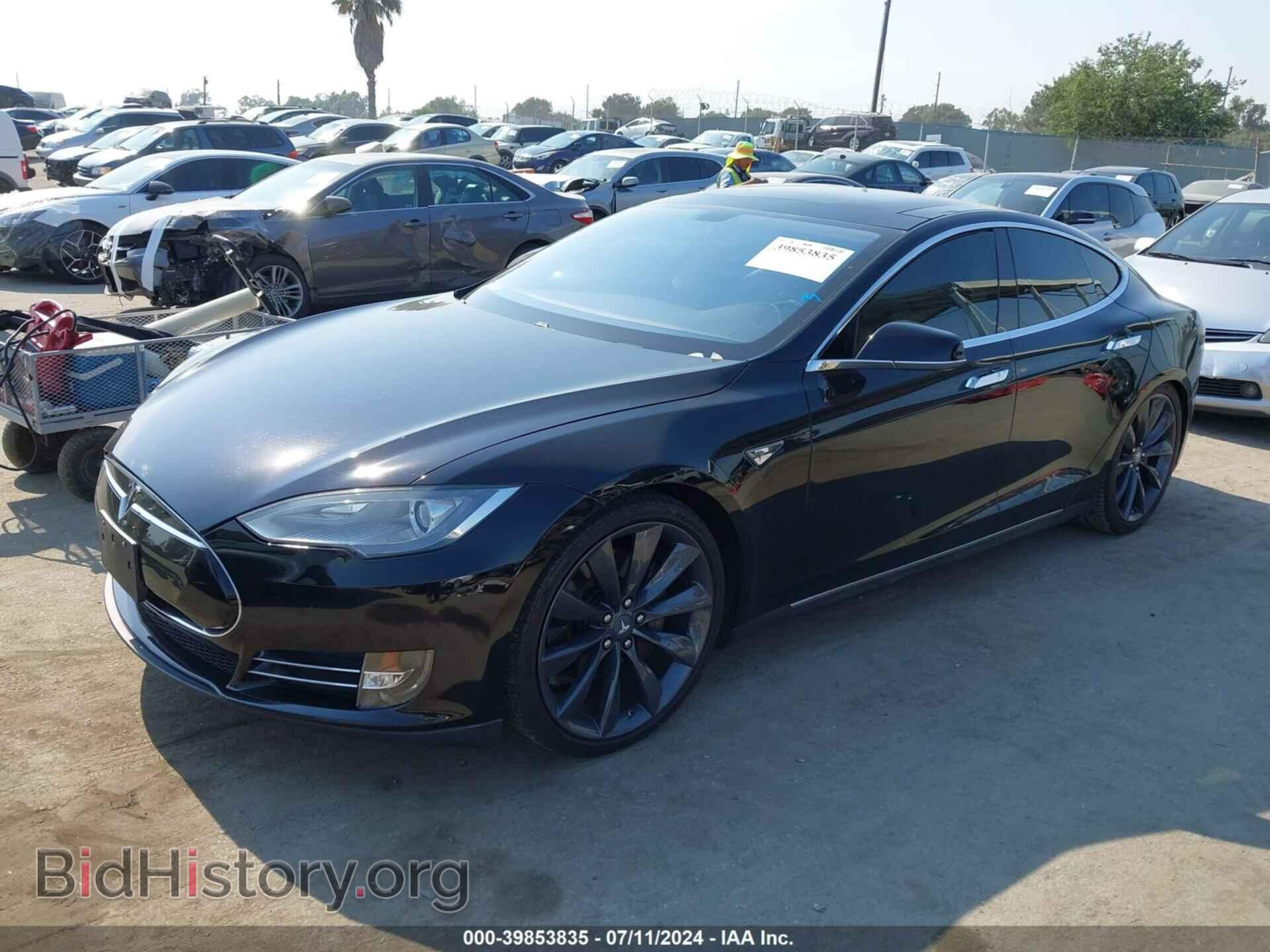 2013 TESLA MODEL S - VIN: 5YJSA1CN1DFP05979 - Фото 2