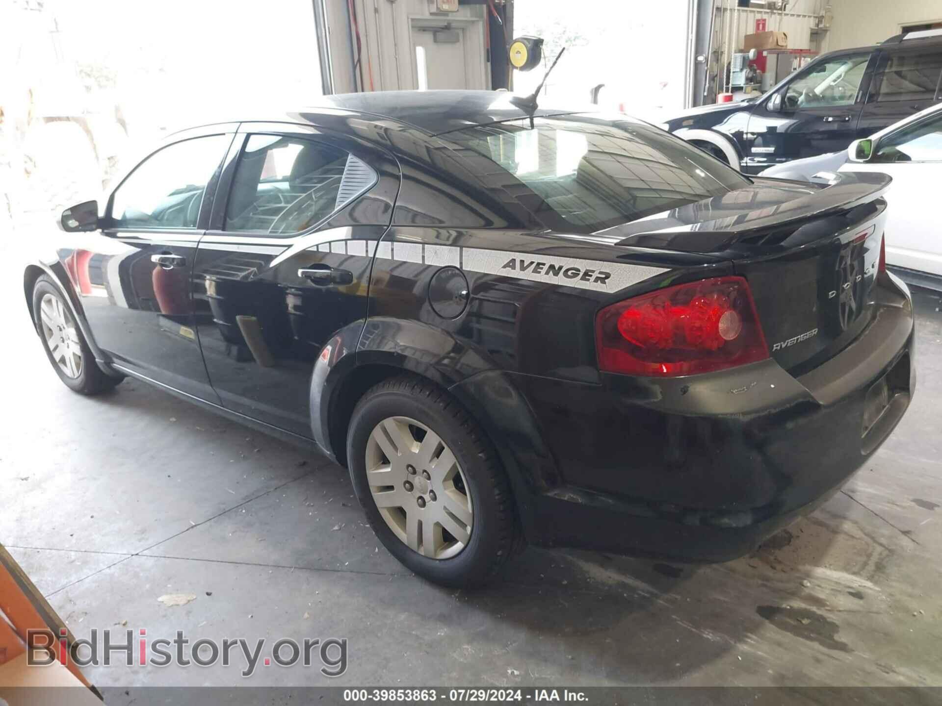 2014 DODGE AVENGER - VIN: 1C3CDZAB8EN216084 - Фото 3