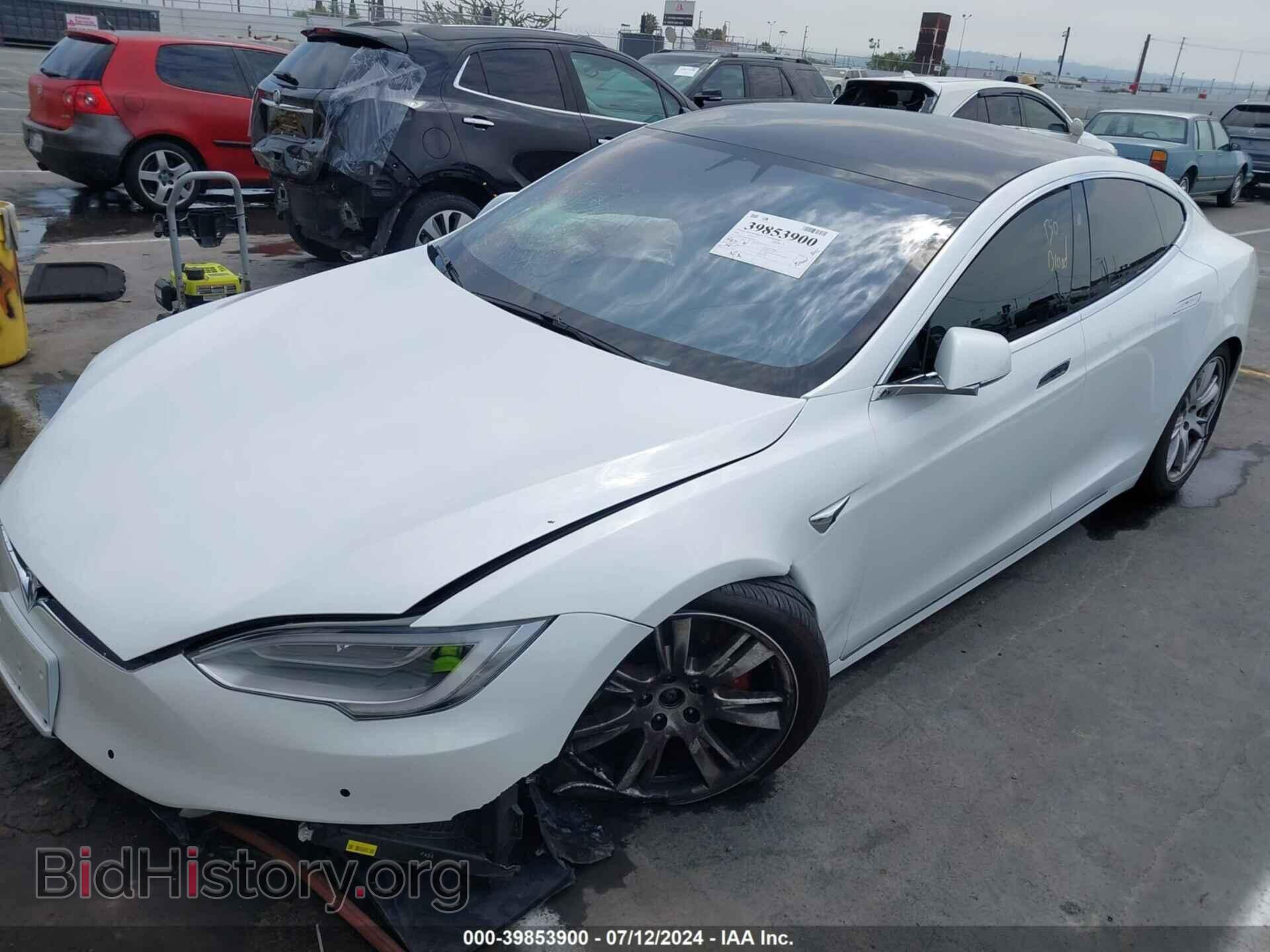 2020 TESLA MODEL S - VIN: 5YJSA1E48LF385403 - Фото 2