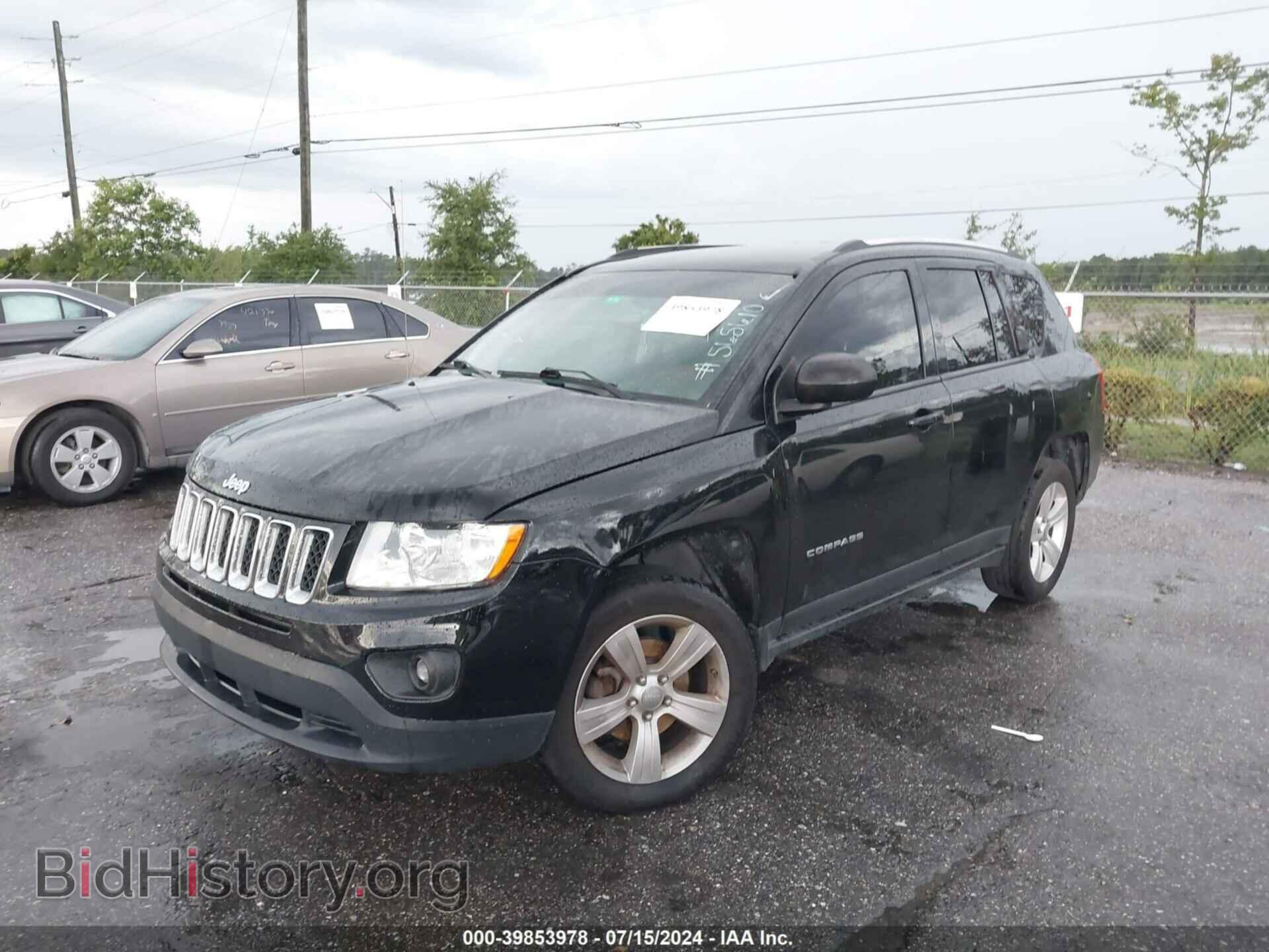2012 JEEP COMPASS - VIN: 1C4NJCBA1CD565610 - Фото 2