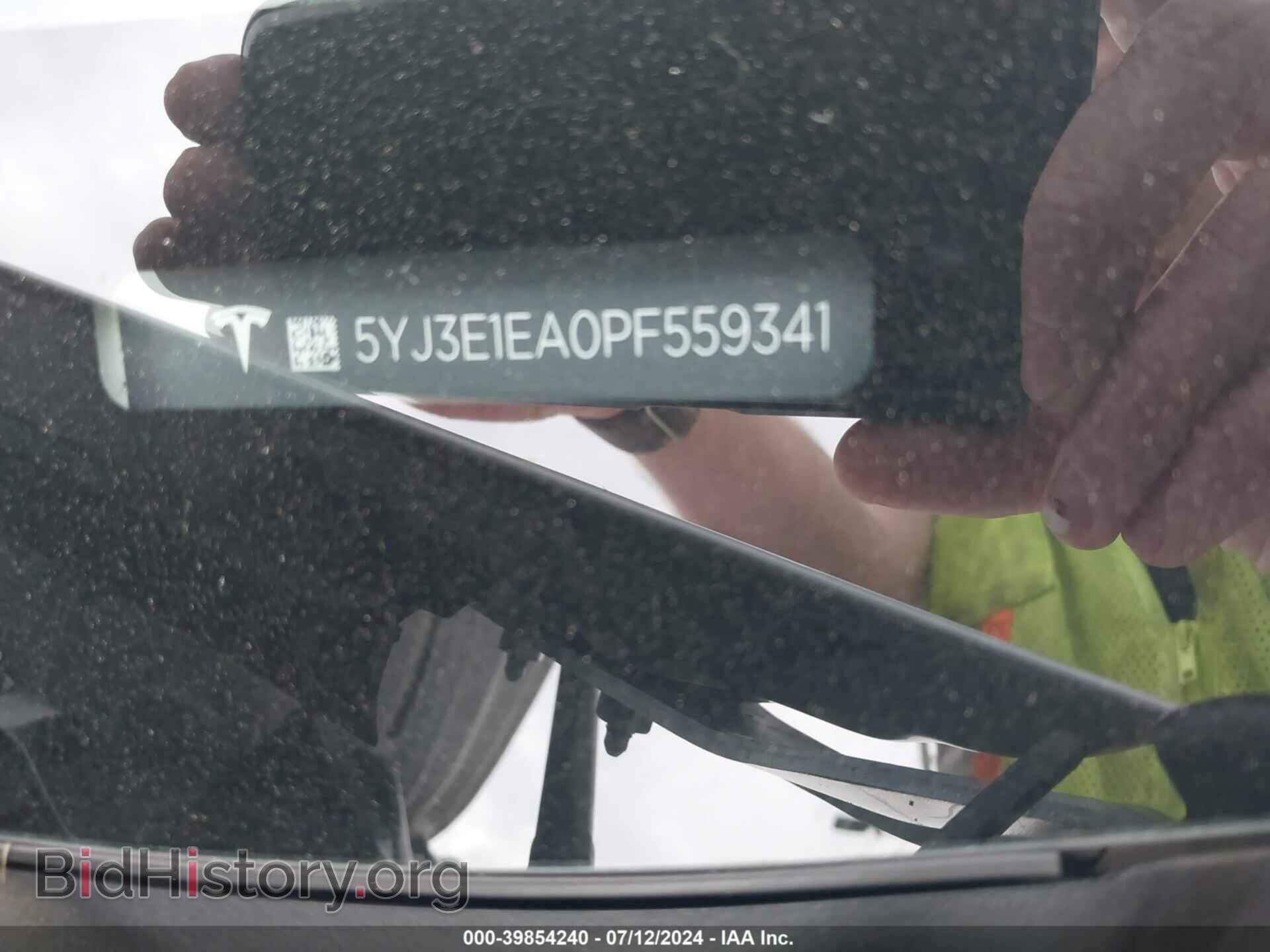 2023 TESLA MODEL 3 - VIN: 5YJ3E1EA0PF559341 - Фото 9