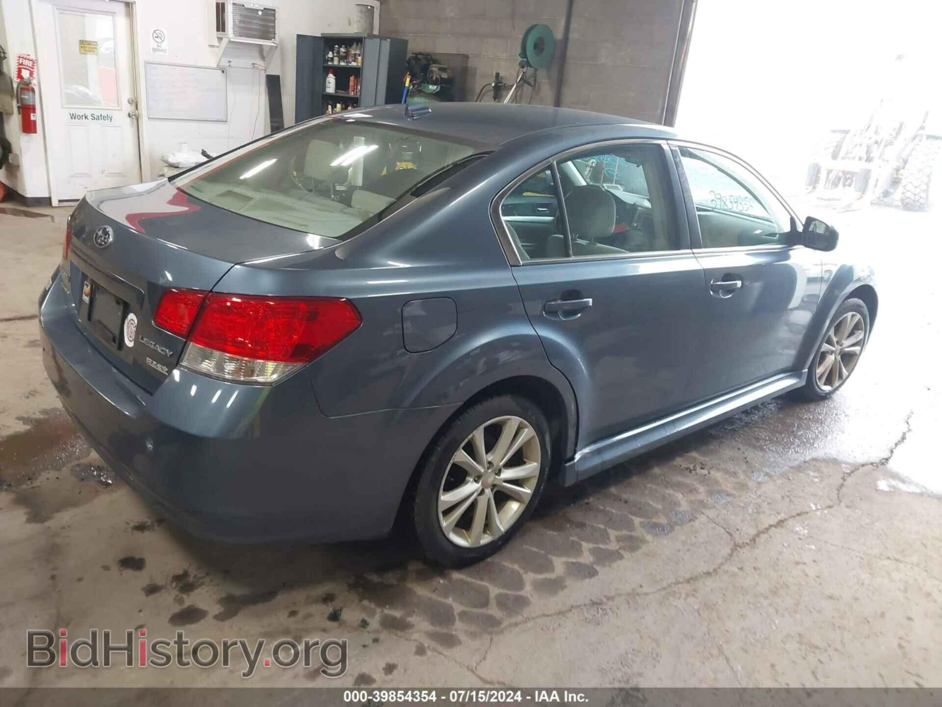 2014 SUBARU LEGACY - VIN: 4S3BMBC64E3003238 - Фото 4