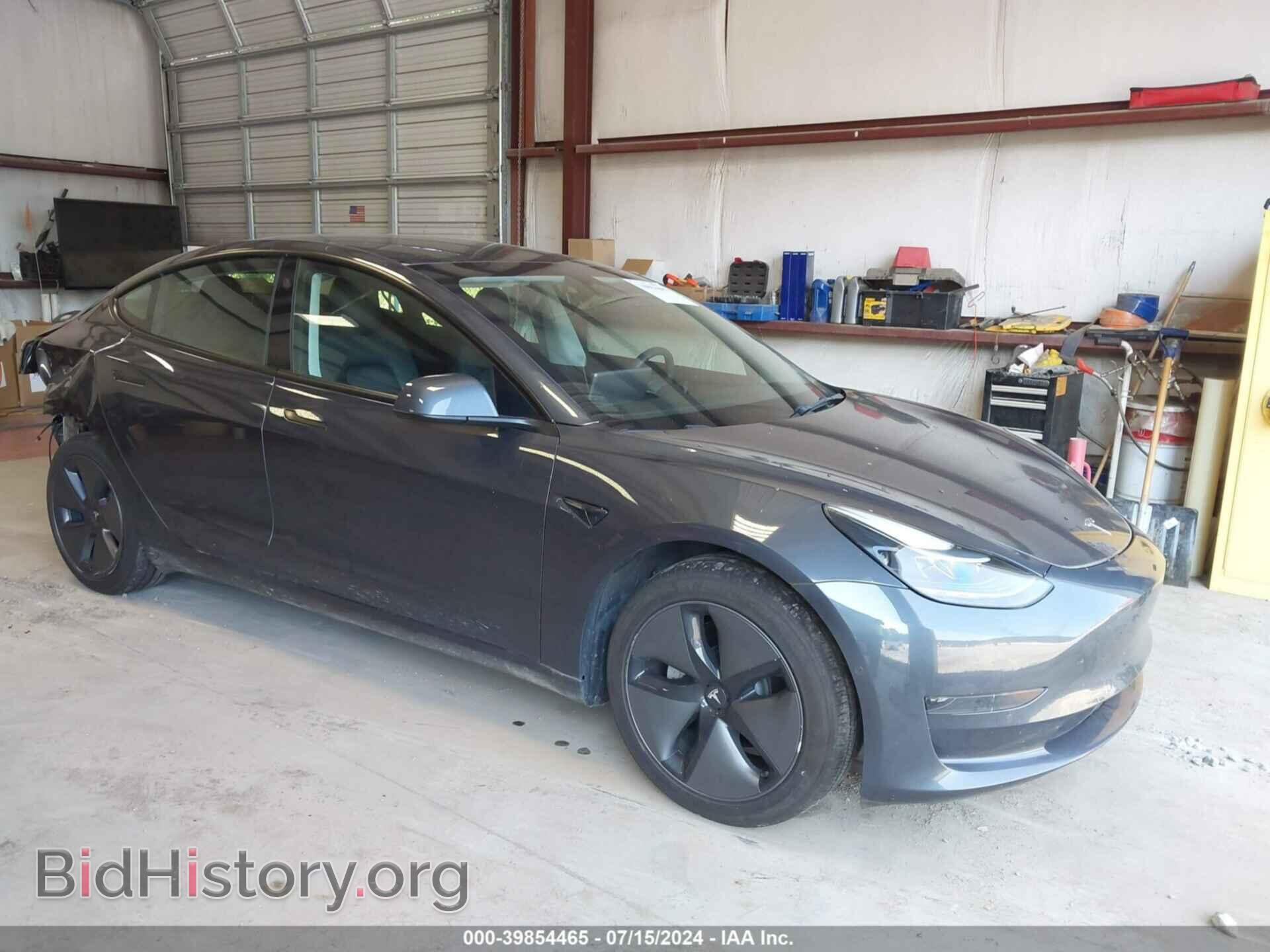 Photo 5YJ3E1EA9NF315734 - TESLA MODEL 3 2022
