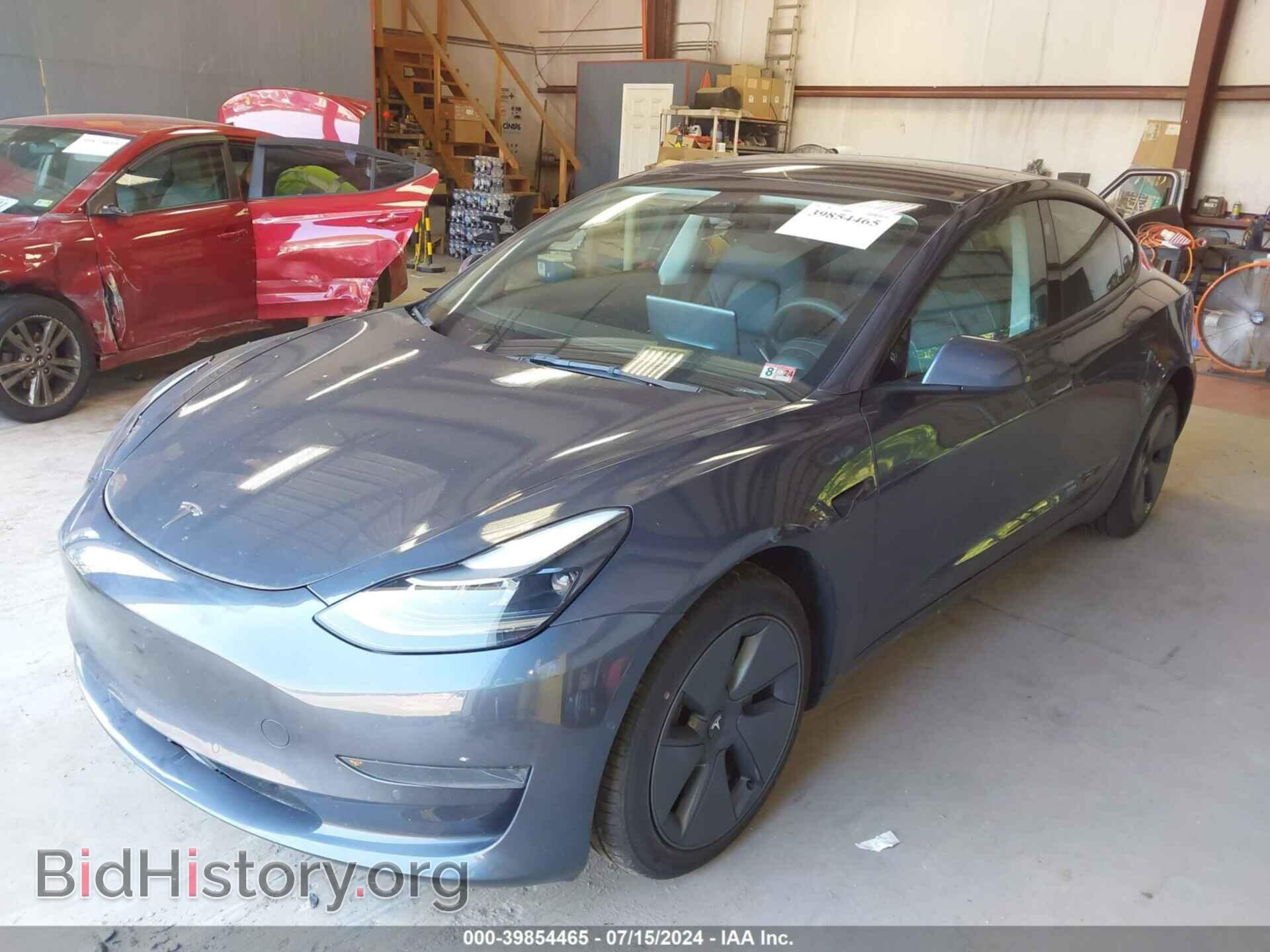2022 TESLA MODEL 3 - VIN: 5YJ3E1EA9NF315734 - Фото 2
