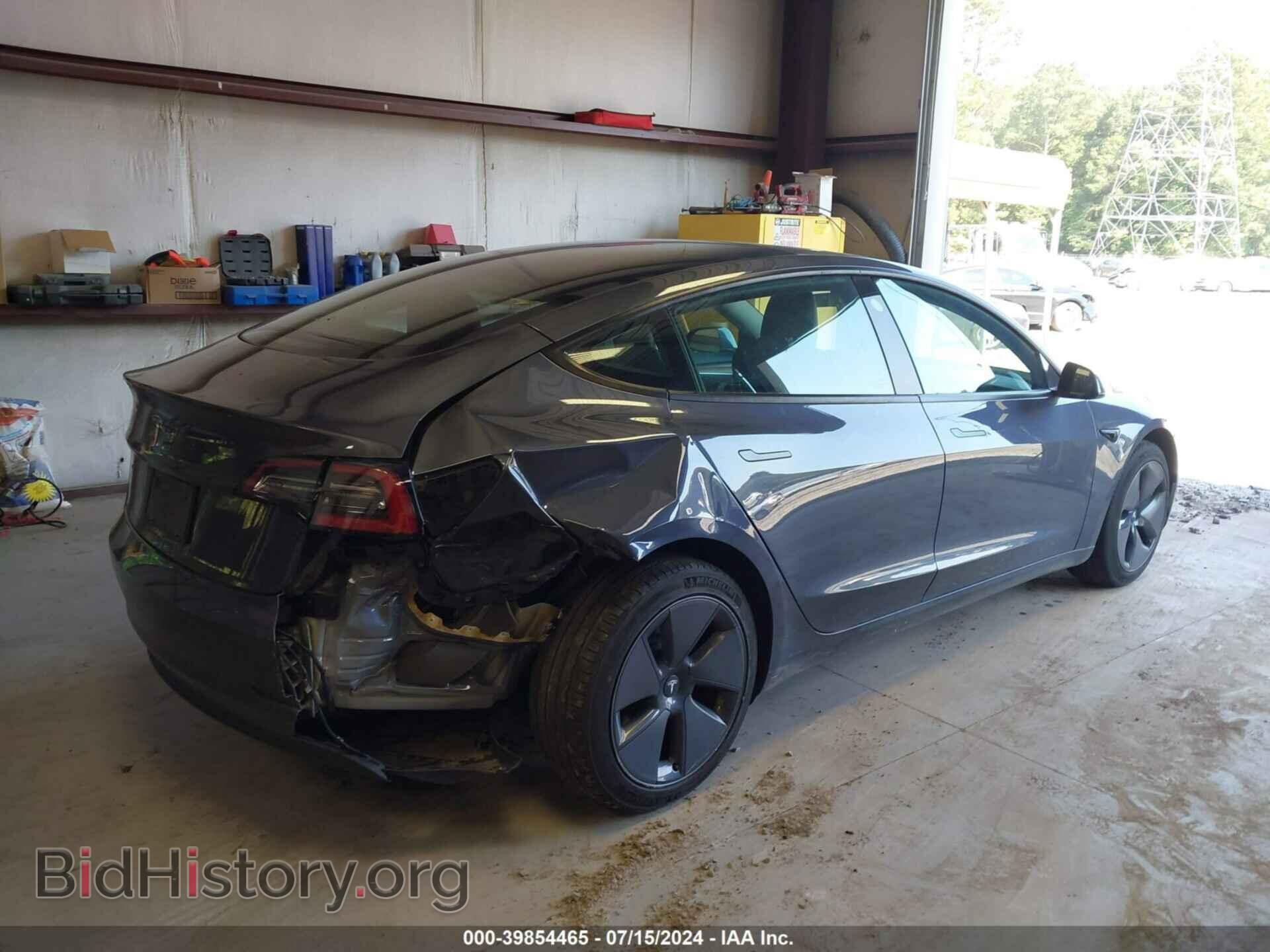 2022 TESLA MODEL 3 - VIN: 5YJ3E1EA9NF315734 - Фото 4