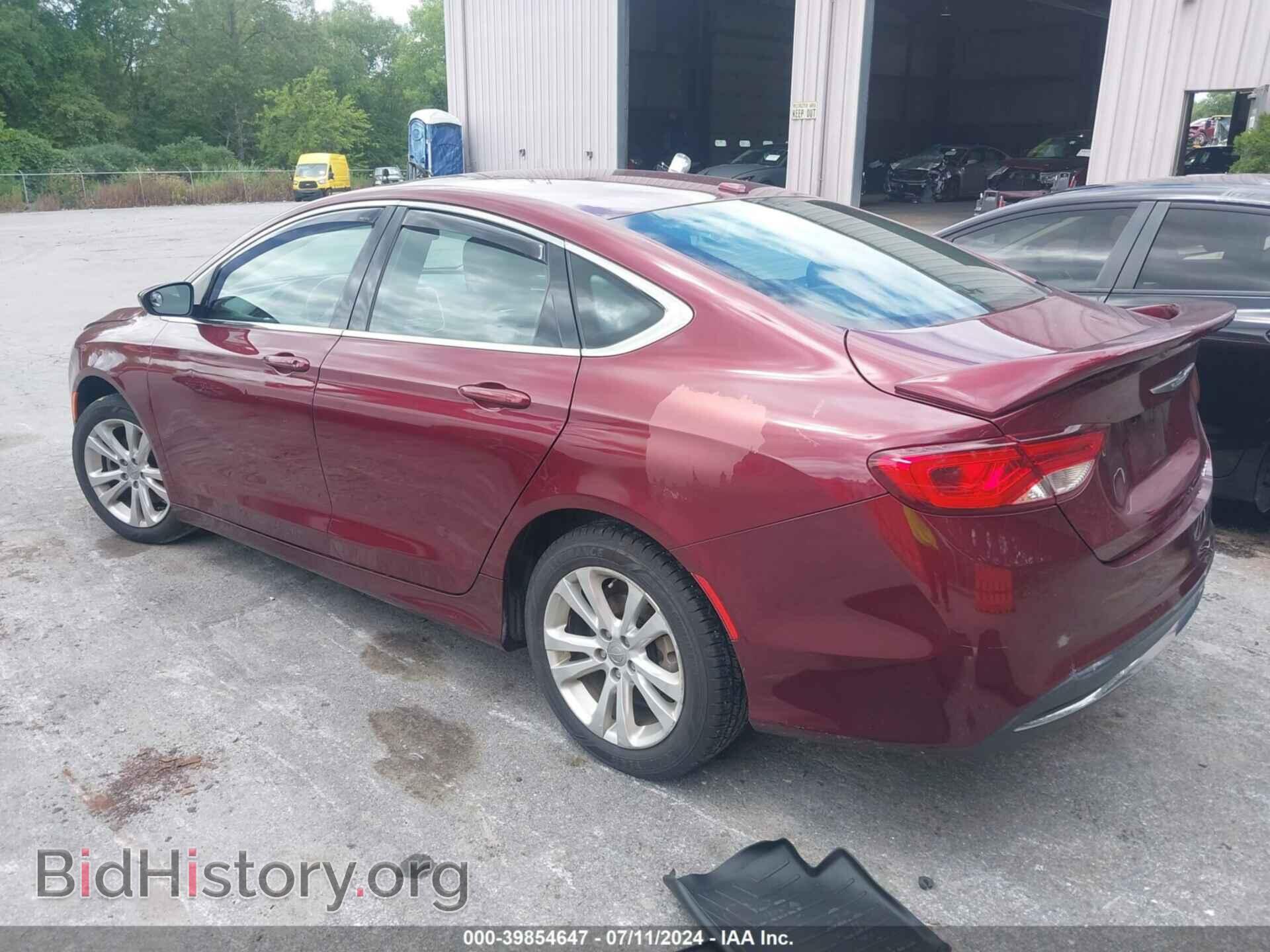 2015 CHRYSLER 200 - VIN: 1C3CCCAB0FN602841 - Фото 3