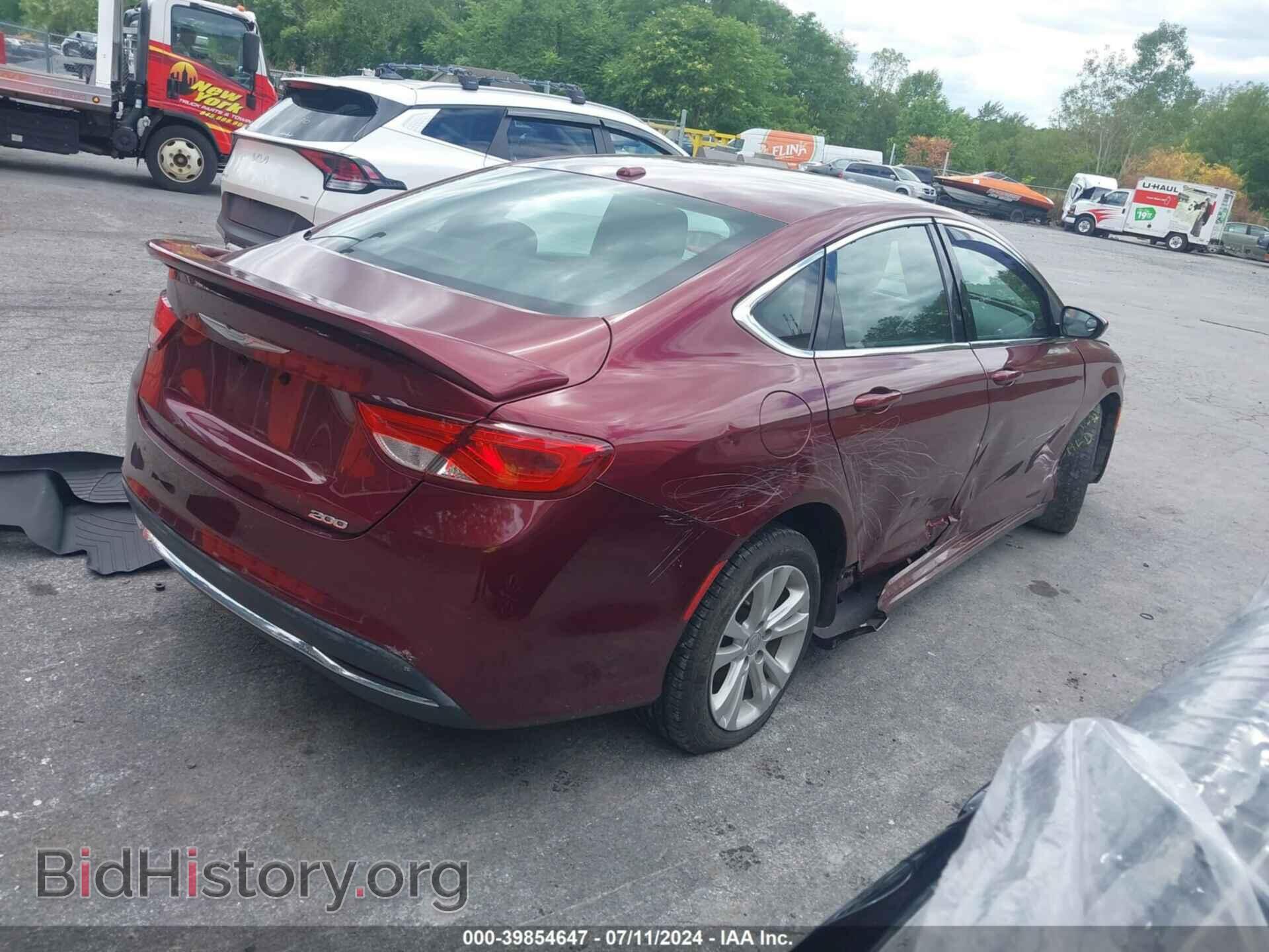 2015 CHRYSLER 200 - VIN: 1C3CCCAB0FN602841 - Фото 4