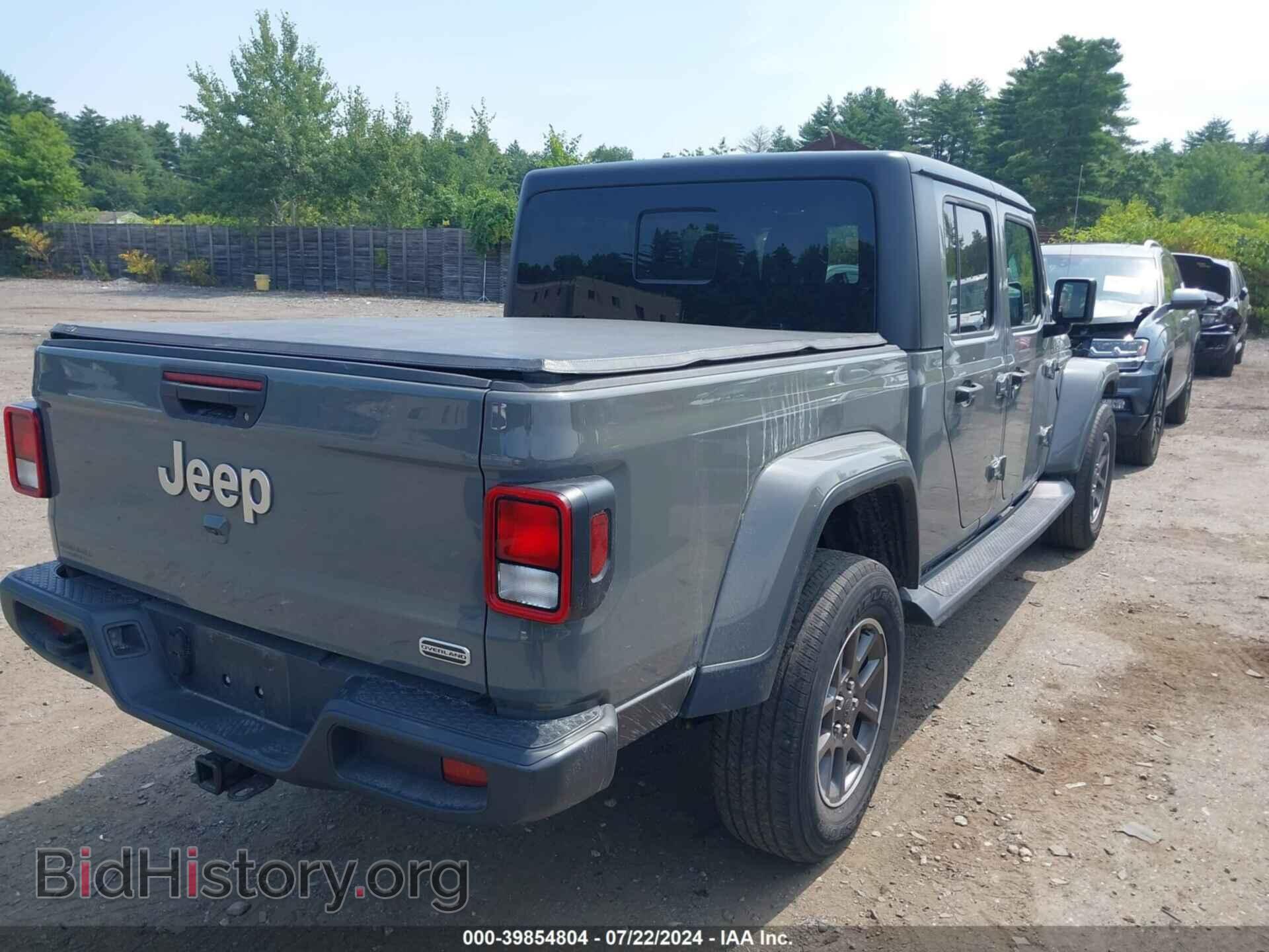 2021 JEEP GLADIATOR - VIN: 1C6HJTFG9ML505536 - Фото 4