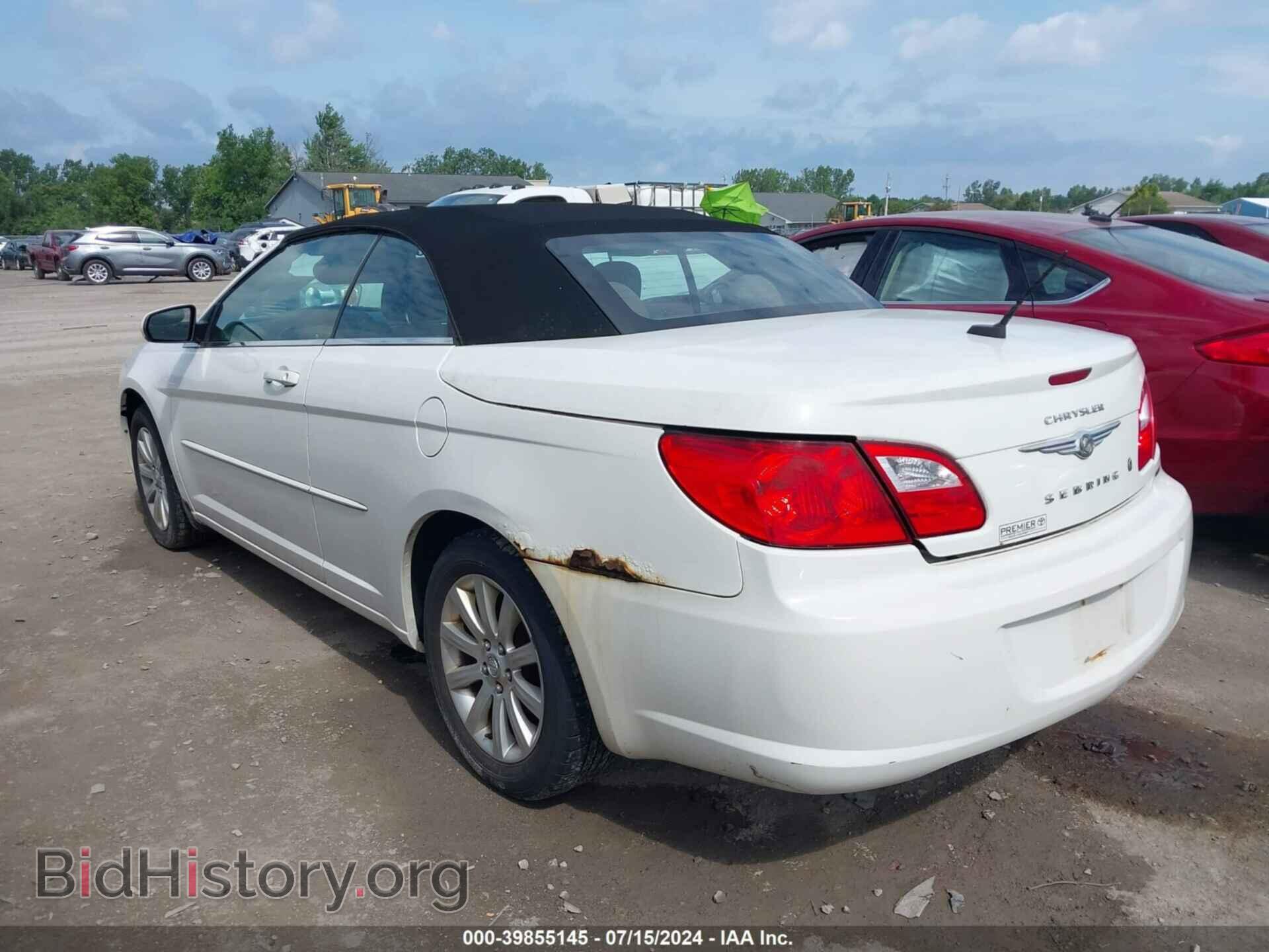 2010 CHRYSLER SEBRING - VIN: 1C3BC5EDXAN165748 - Фото 3