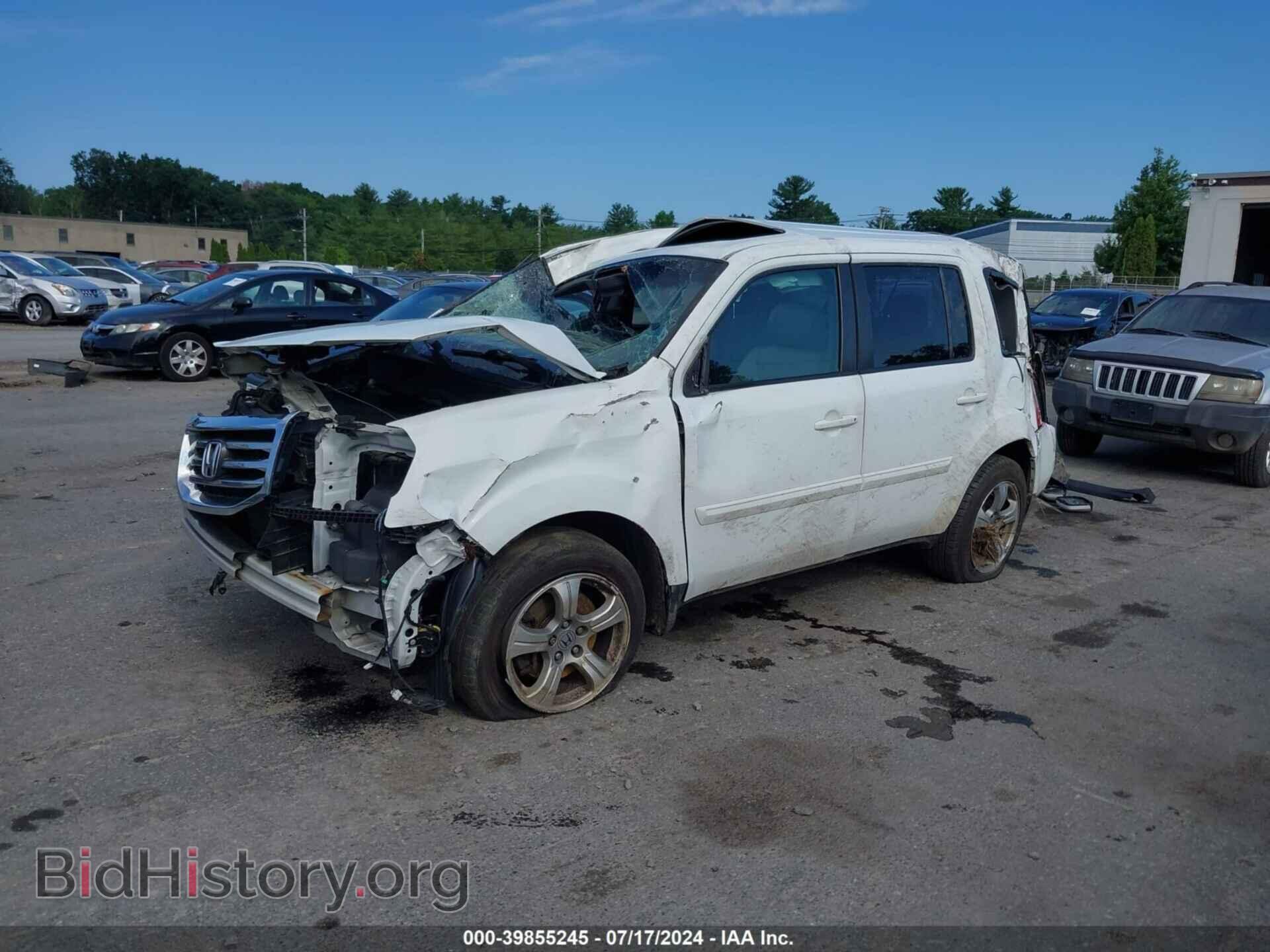 2014 HONDA PILOT - VIN: 5FNYF4H63EB046397 - Фото 2