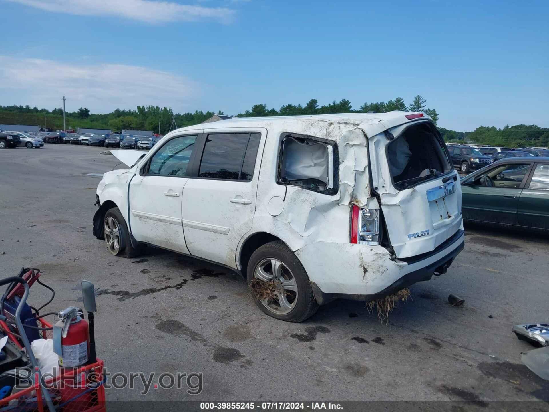 2014 HONDA PILOT - VIN: 5FNYF4H63EB046397 - Фото 3