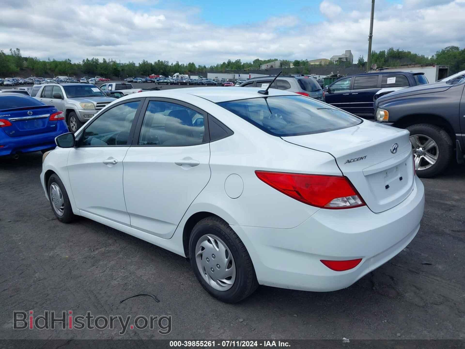 2016 HYUNDAI ACCENT - VIN: KMHCT4AE5GU082599 - Фото 3