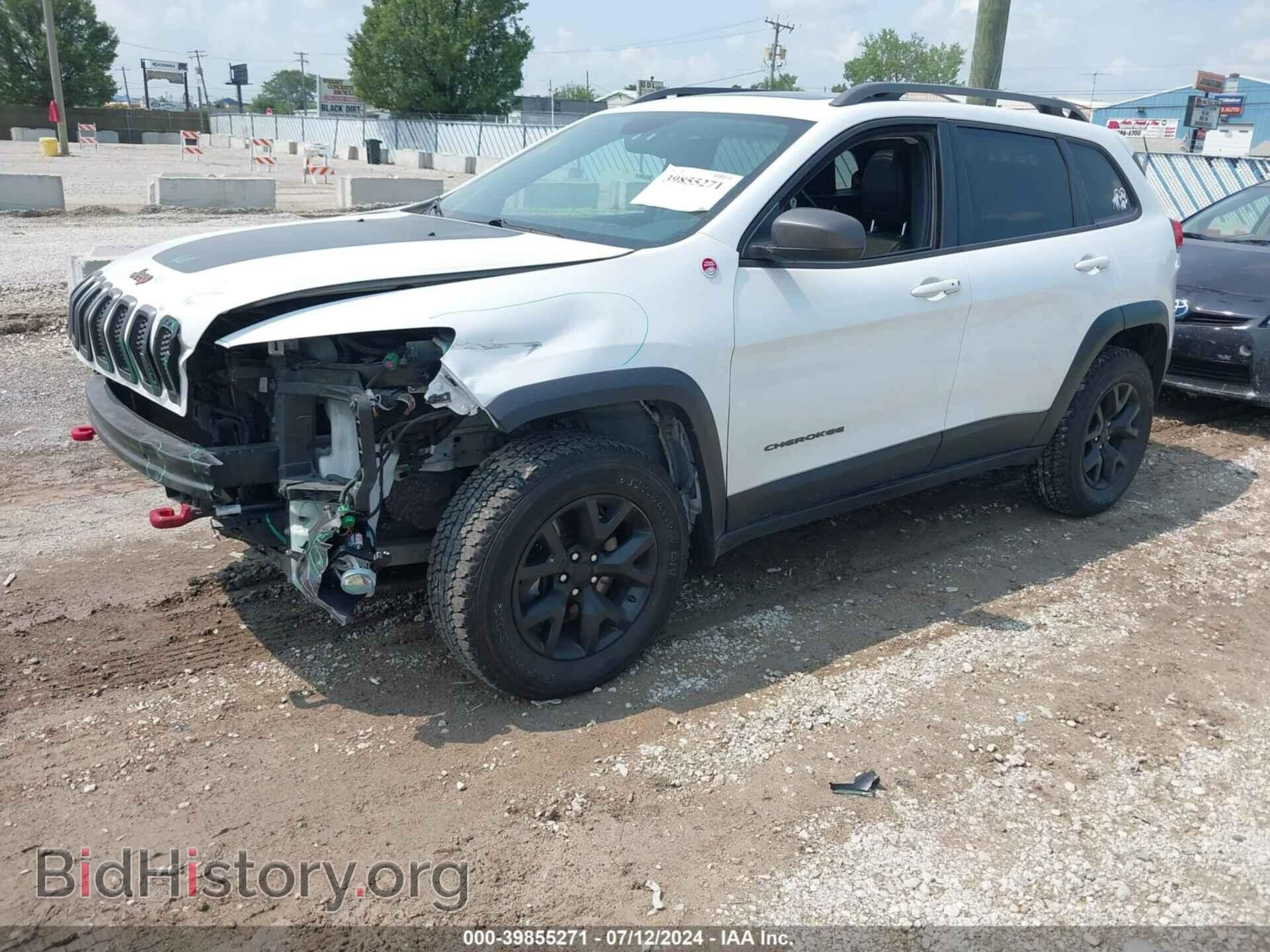 2016 JEEP CHEROKEE - VIN: 1C4PJMBS0GW345439 - Фото 2