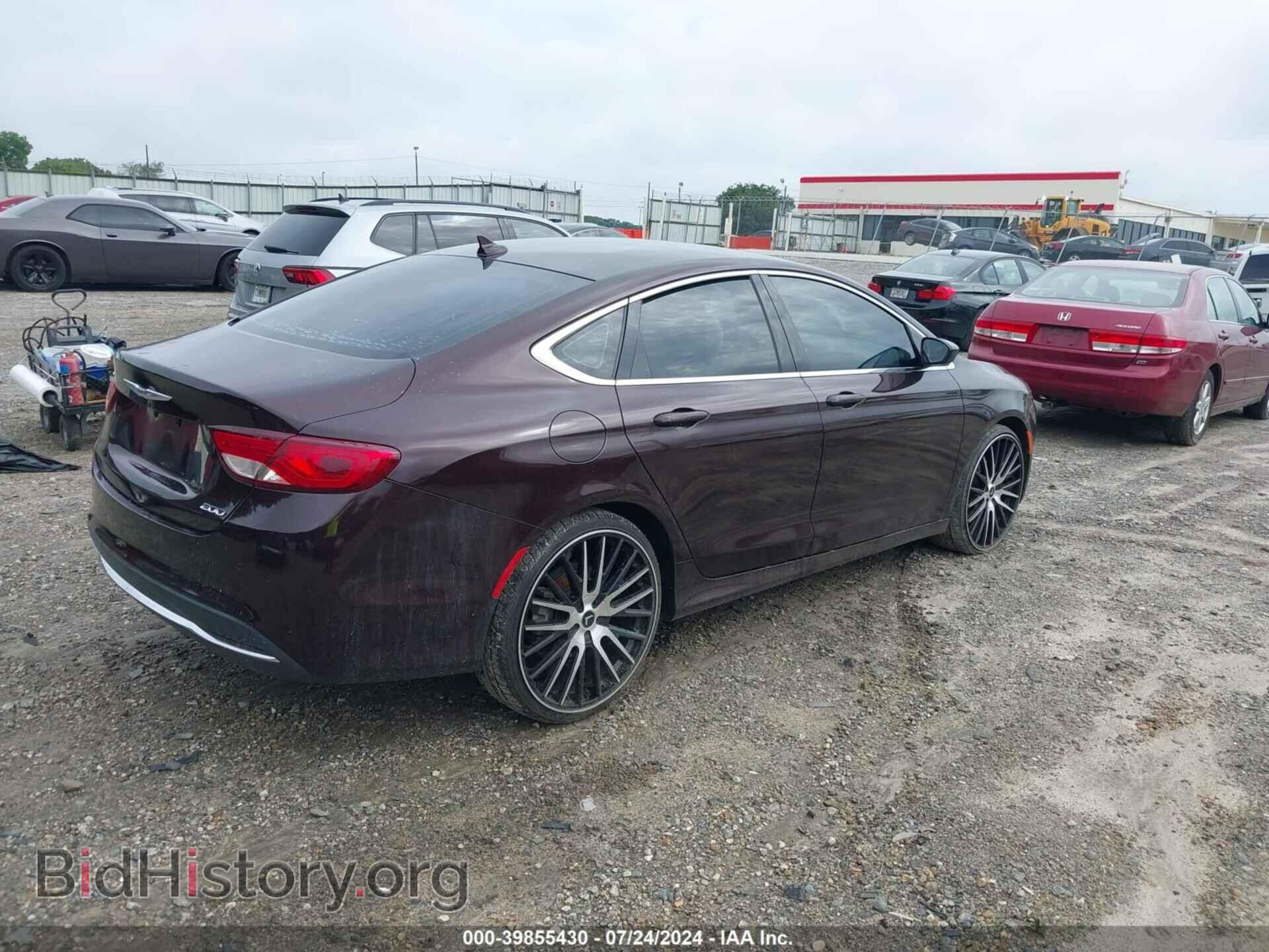 2016 CHRYSLER 200 - VIN: 1C3CCCAB1GN177079 - Фото 4