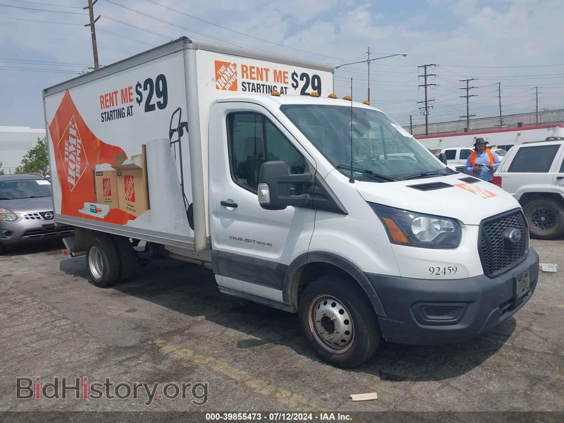 Фотография 1FDBF6Z84NKA36171 - FORD TRANSIT-350 CAB 2022