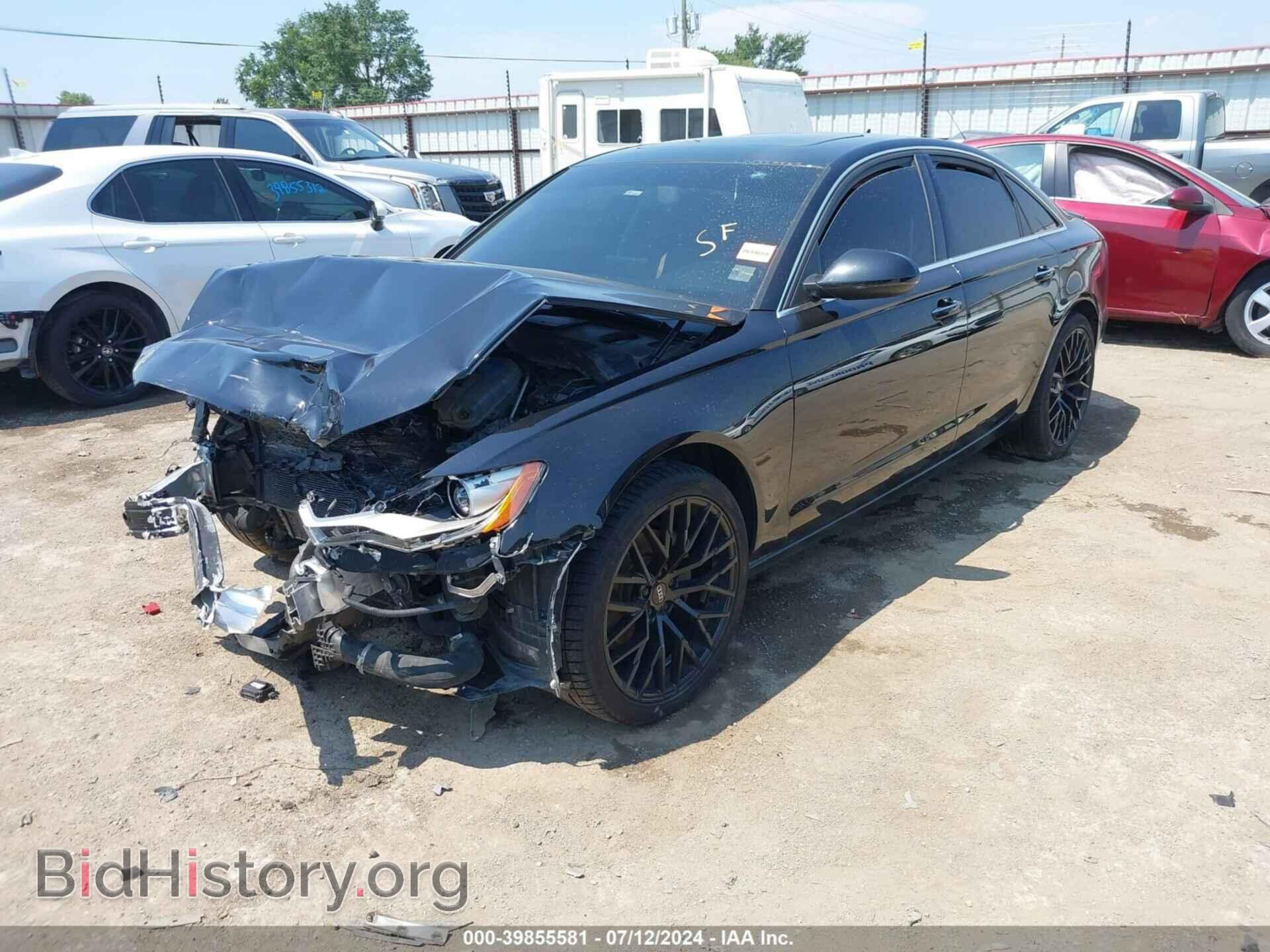 2013 AUDI A6 - VIN: WAUGFAFC8DN047545 - Фото 2